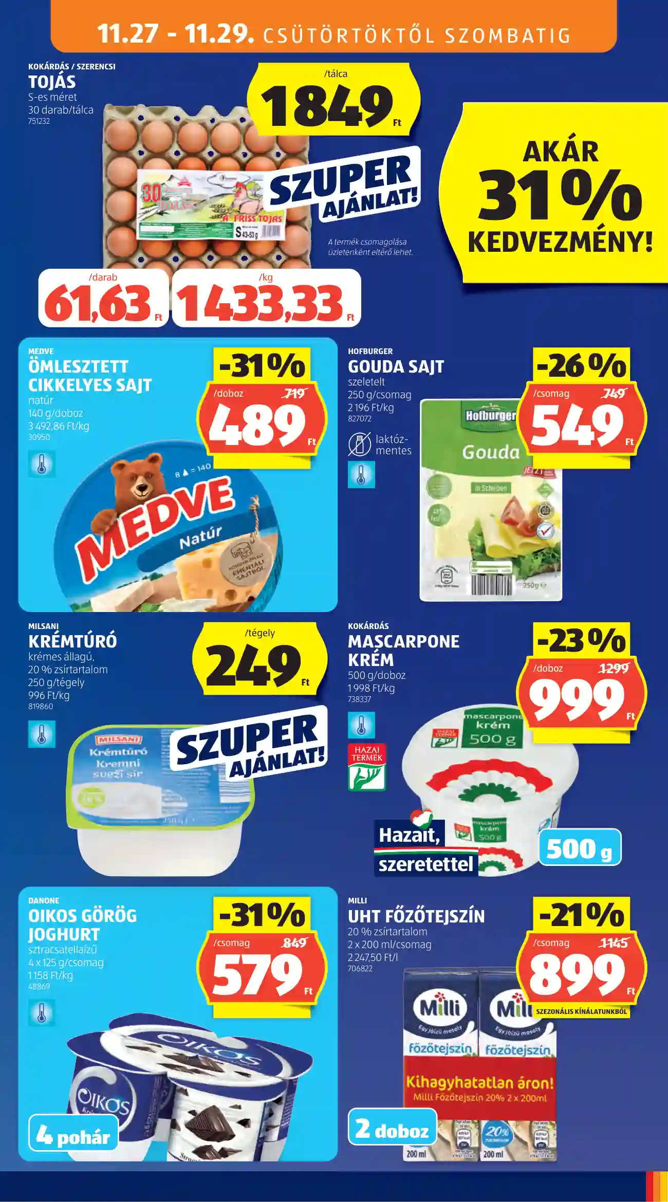 Aldi akciós újság 48. hét (3 oldal)