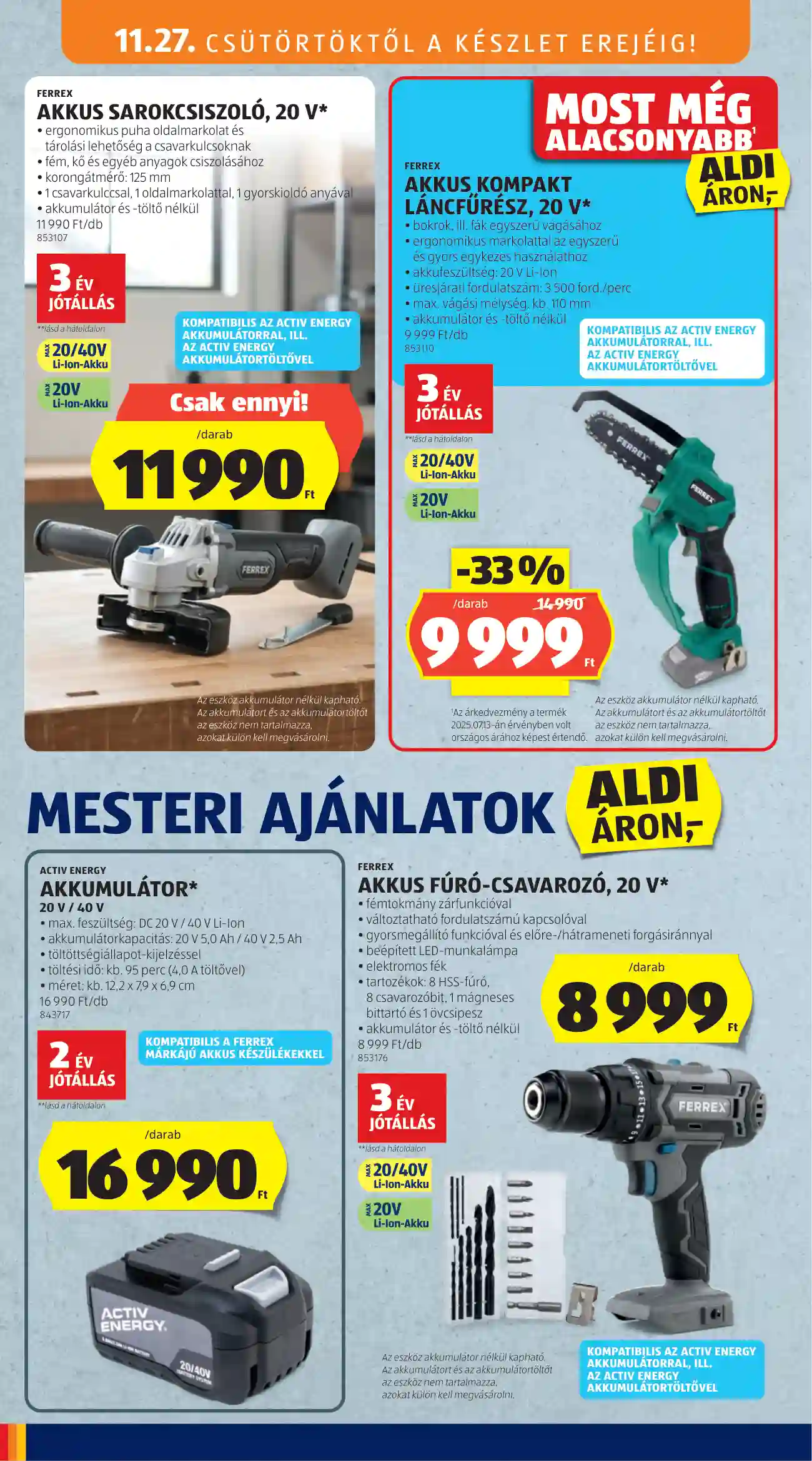 Aldi akciós újság 48. hét (28 oldal)