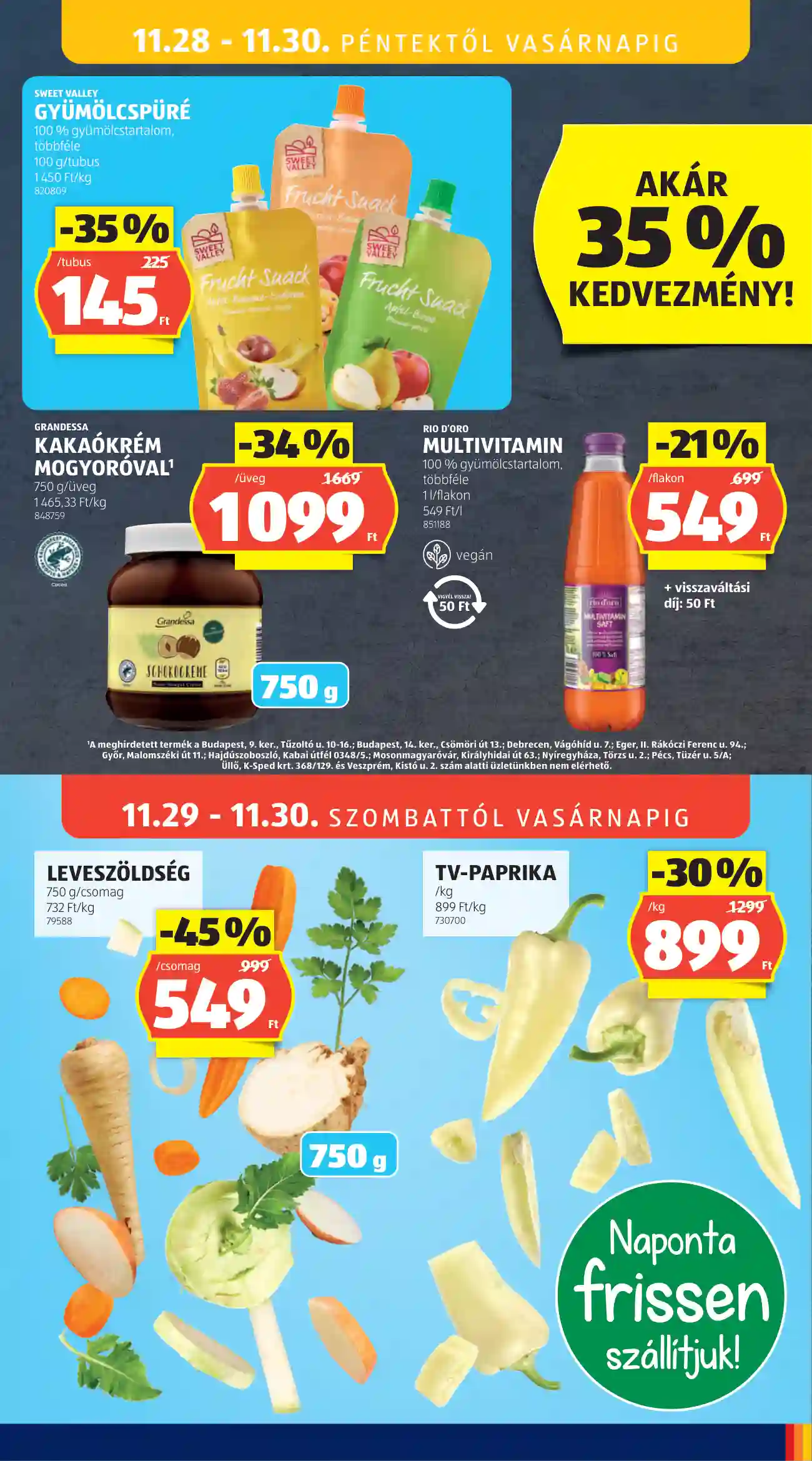 Aldi akciós újság 48. hét (31 oldal)