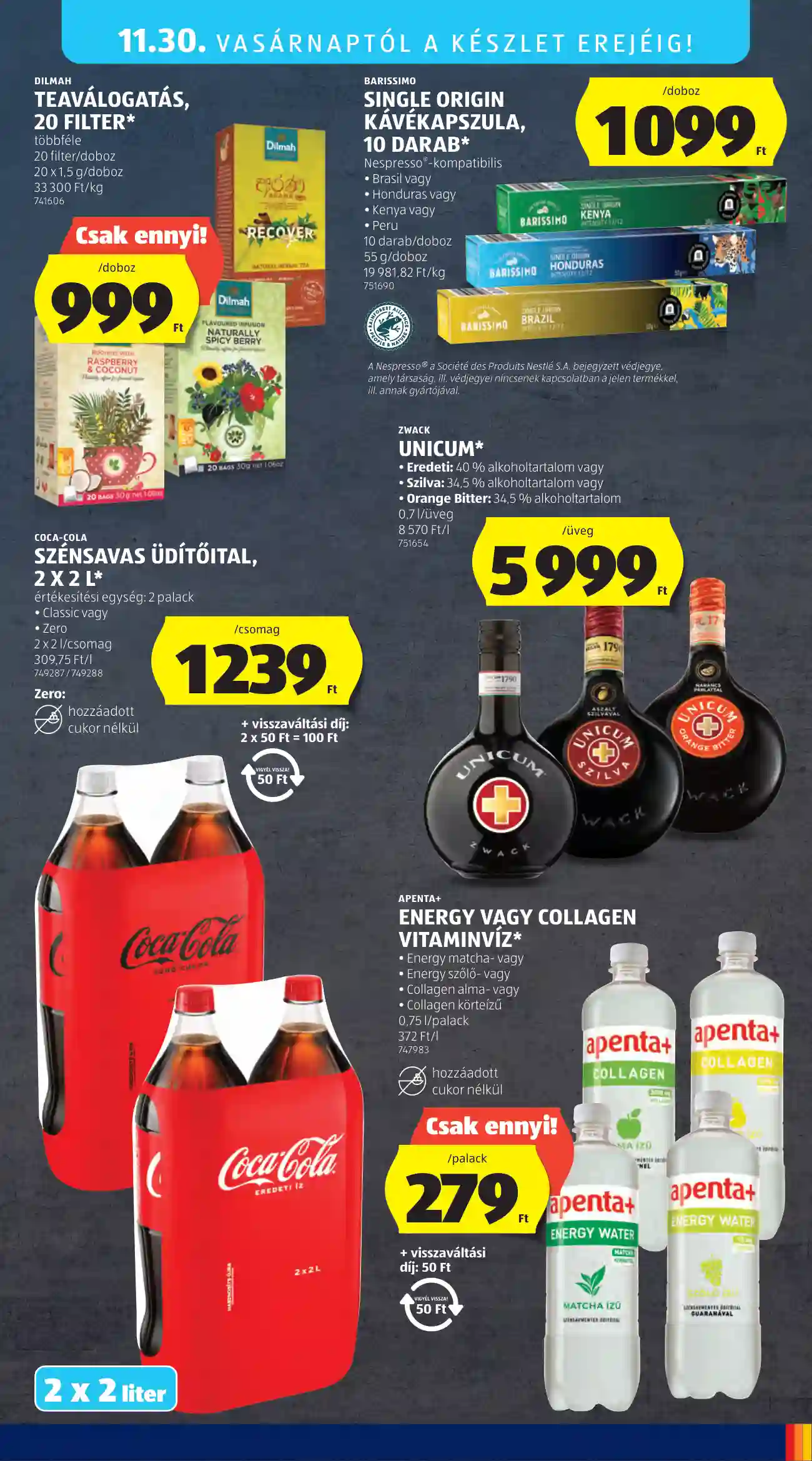 Aldi akciós újság 48. hét (40 oldal)