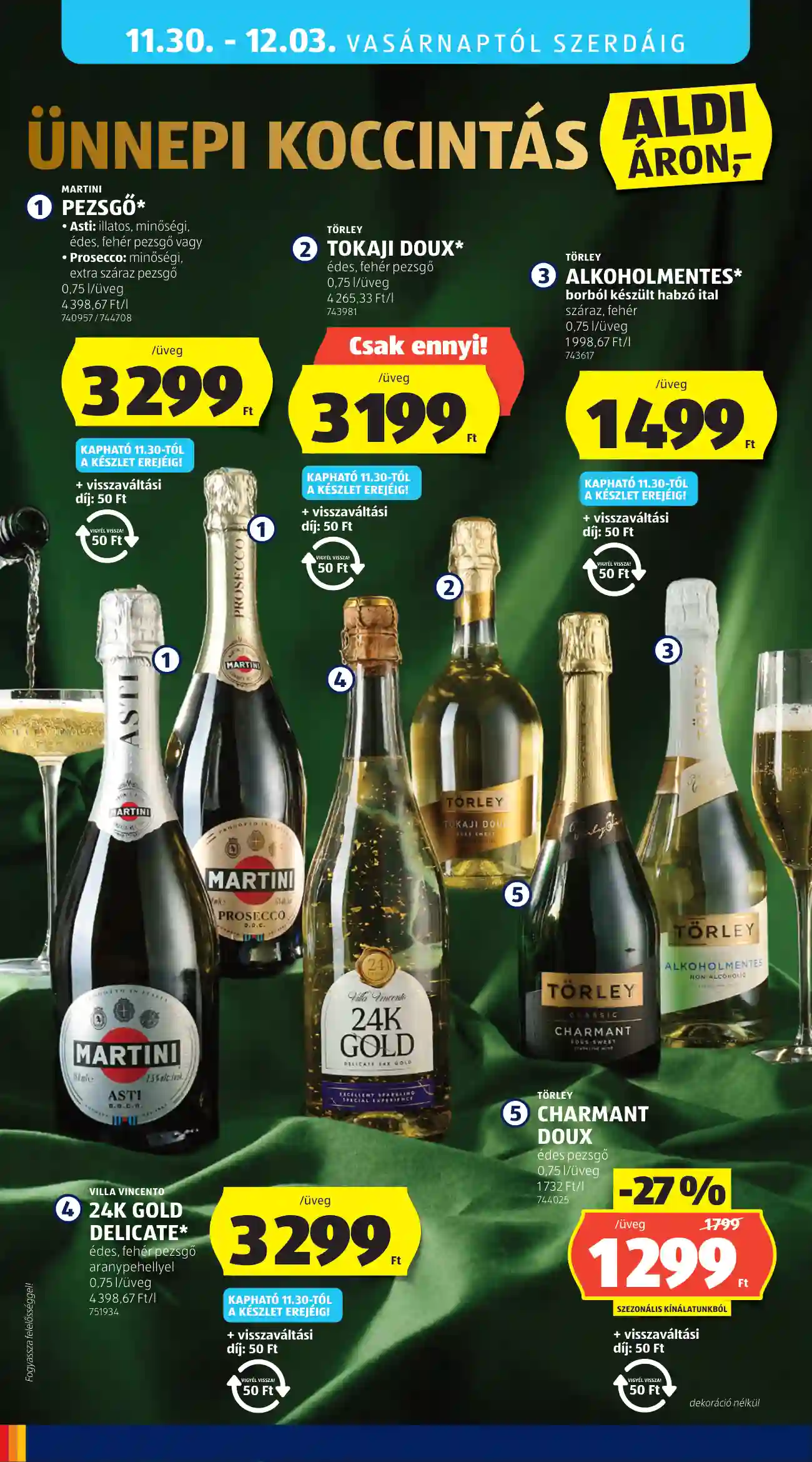 Aldi akciós újság 48. hét (41 oldal)