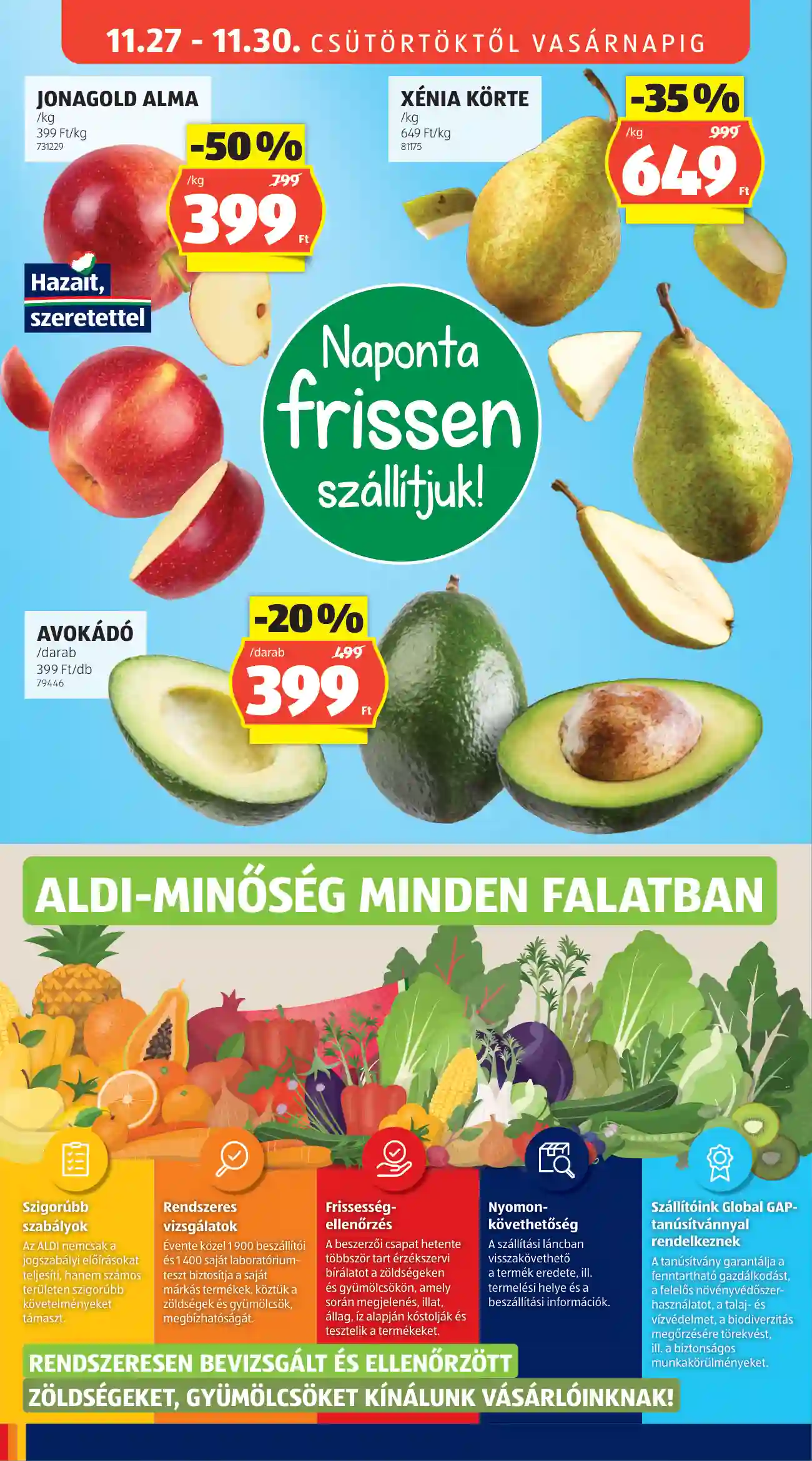 Aldi akciós újság 48. hét (62 oldal)