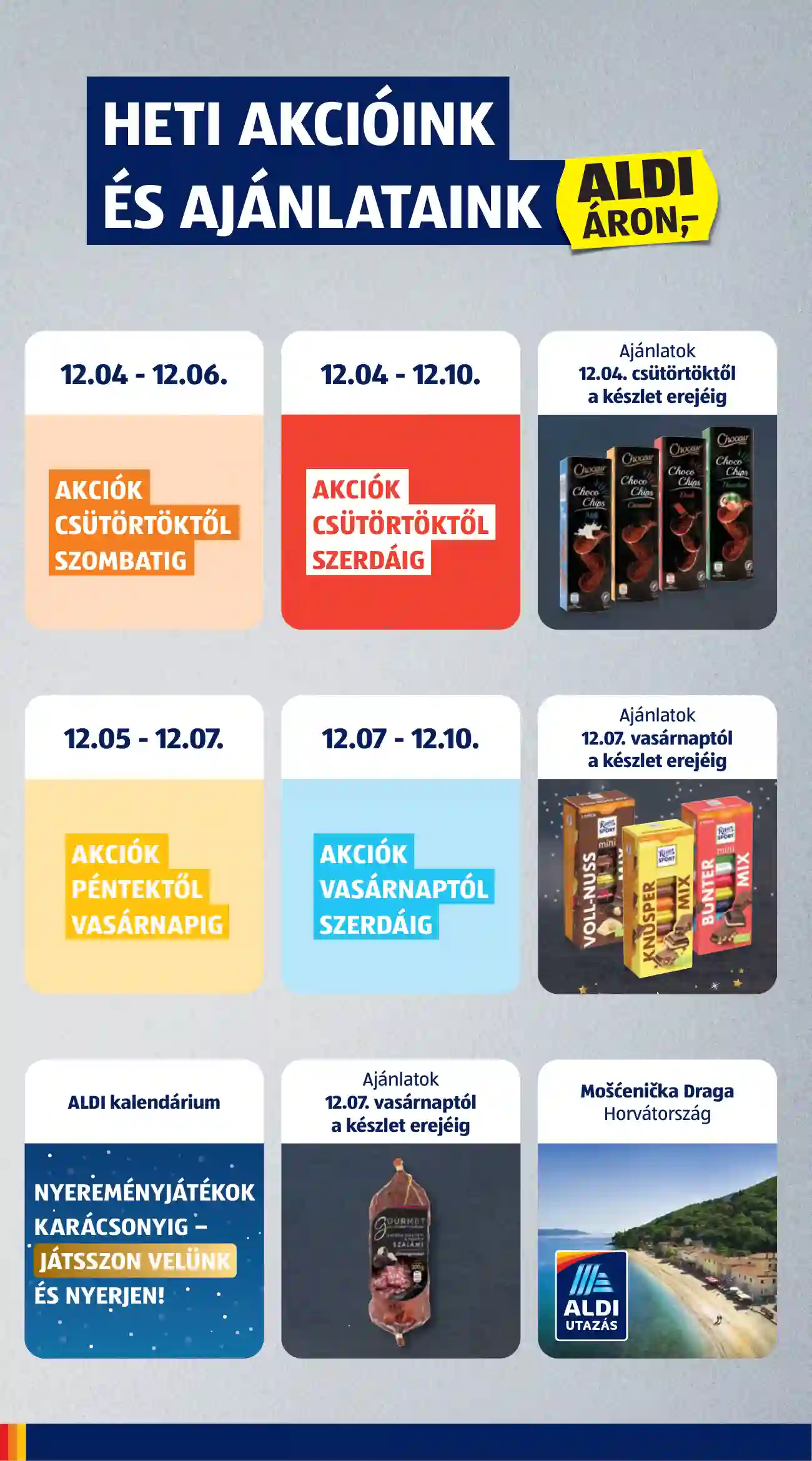 Aldi akciós újság 49. hét (2 oldal)