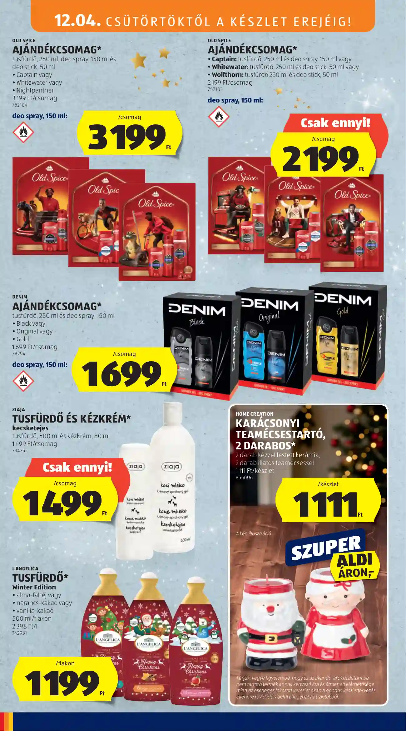 Aldi akciós újság 49. hét (26 oldal)