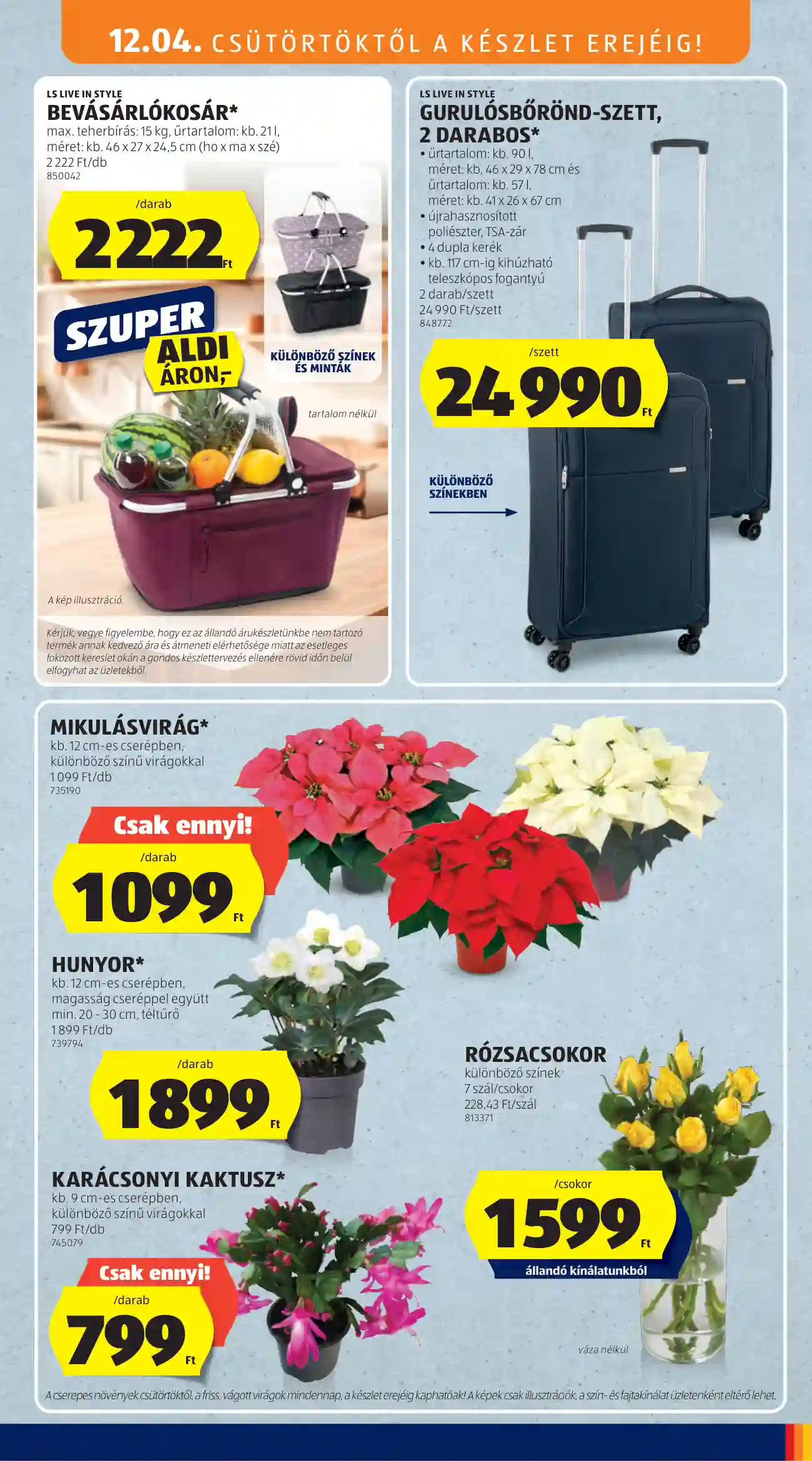 Aldi akciós újság 49. hét (29 oldal)