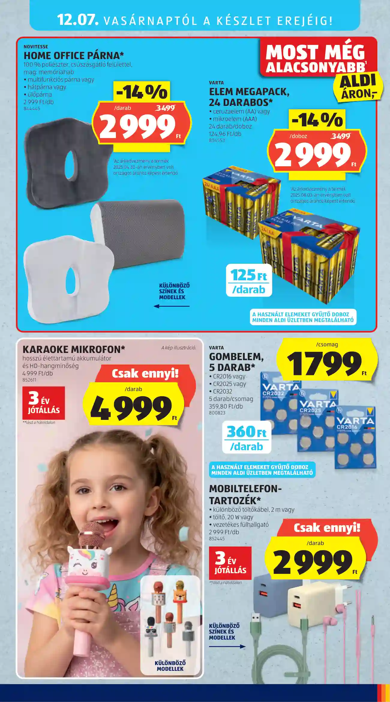 Aldi akciós újság 49. hét (44 oldal)