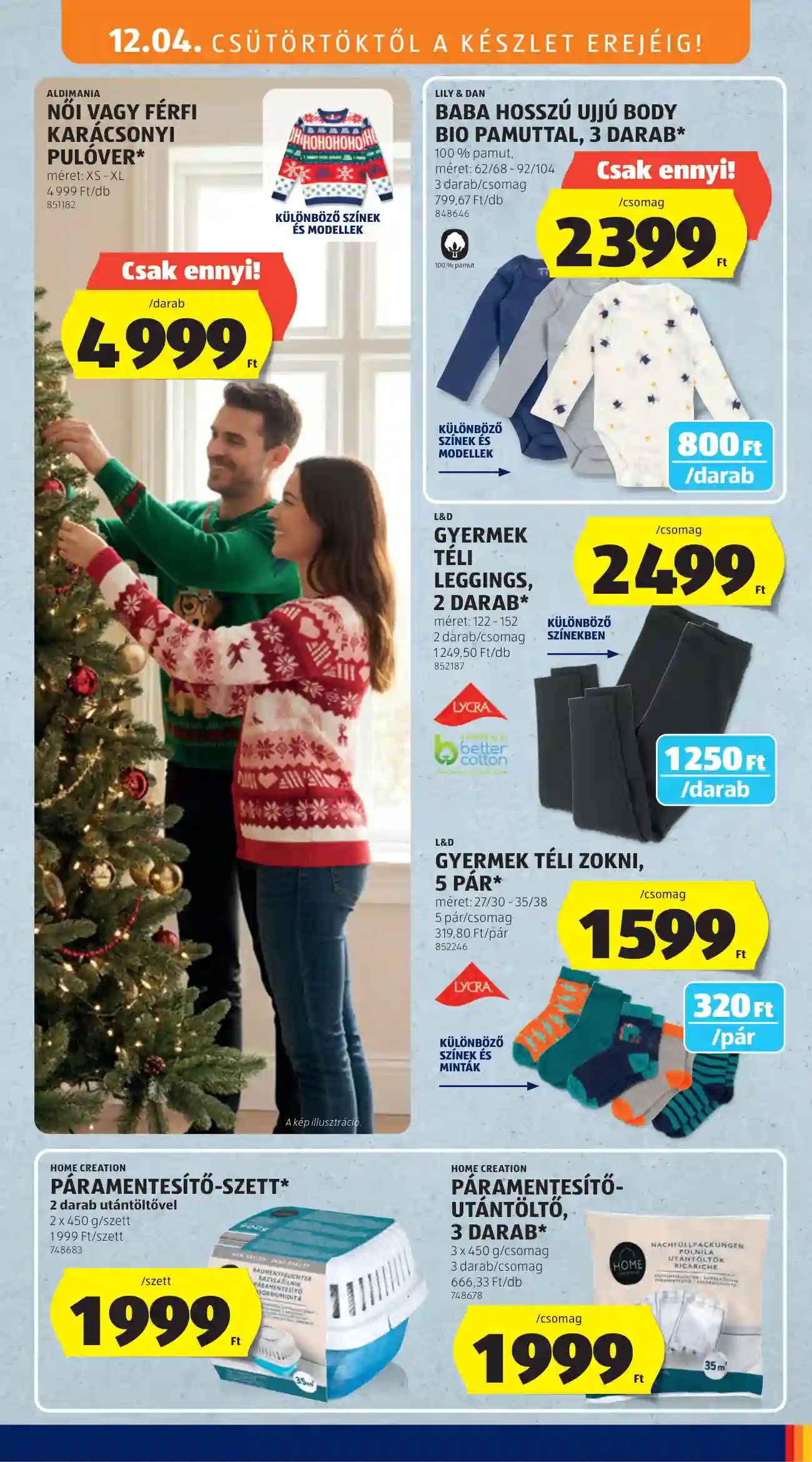 Aldi akciós újság 49. hét (25 oldal)