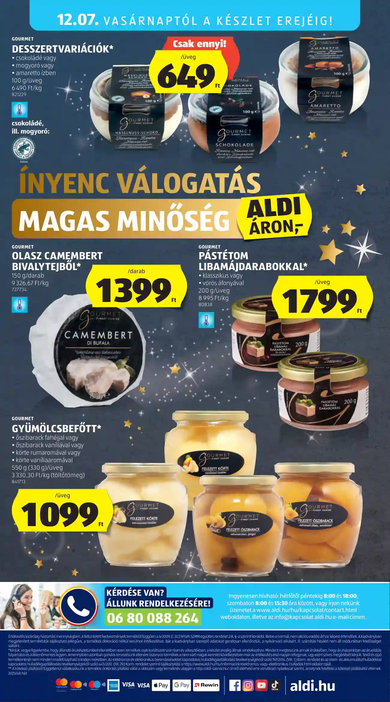 Aldi akciós újság 49. hét (56 oldal)
