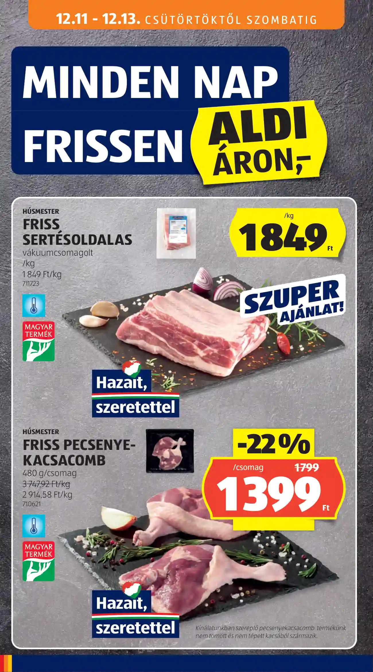 Aldi akciós újság 51. hét (8 oldal)