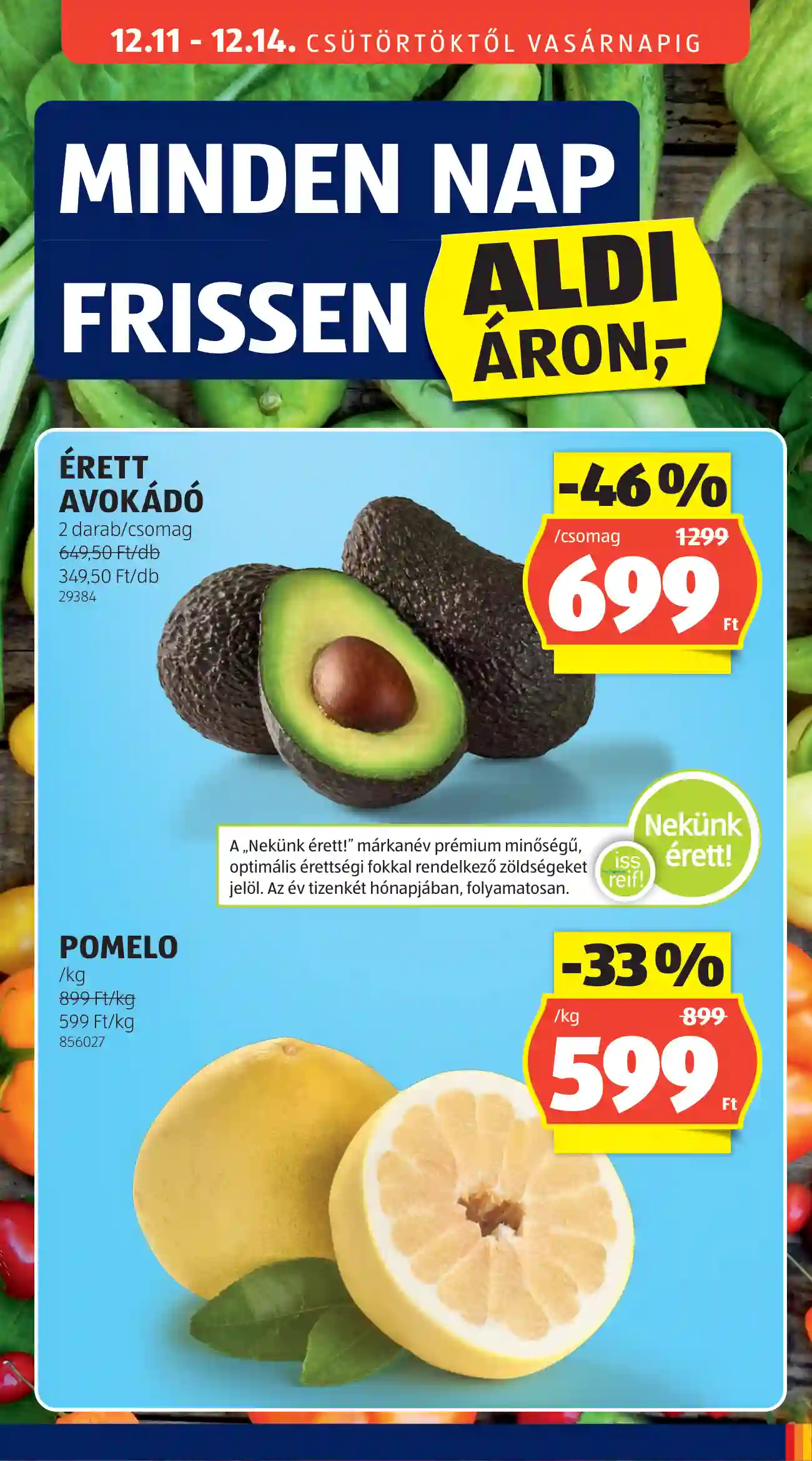 Aldi akciós újság 51. hét (9 oldal)
