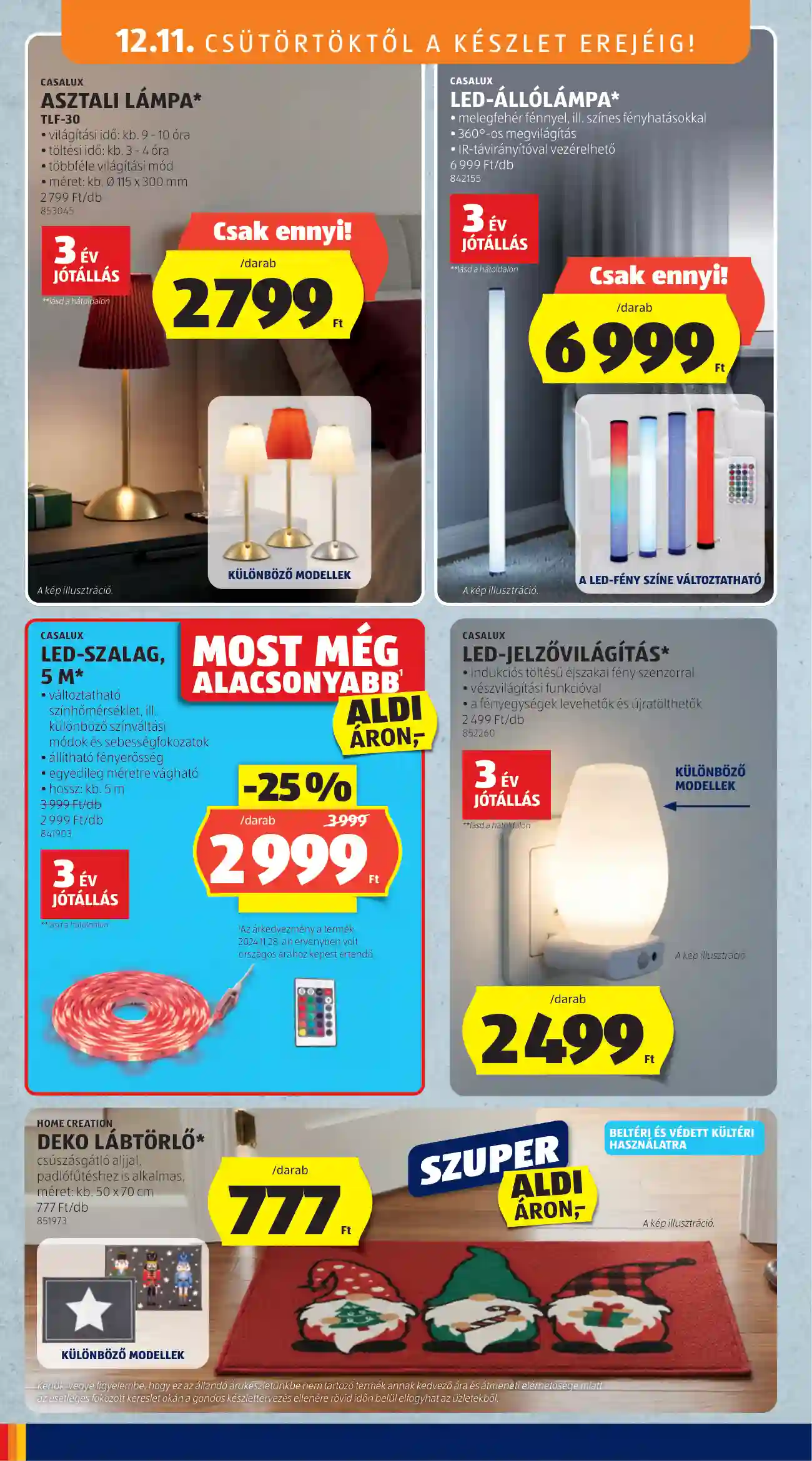 Aldi akciós újság 51. hét (21 oldal)