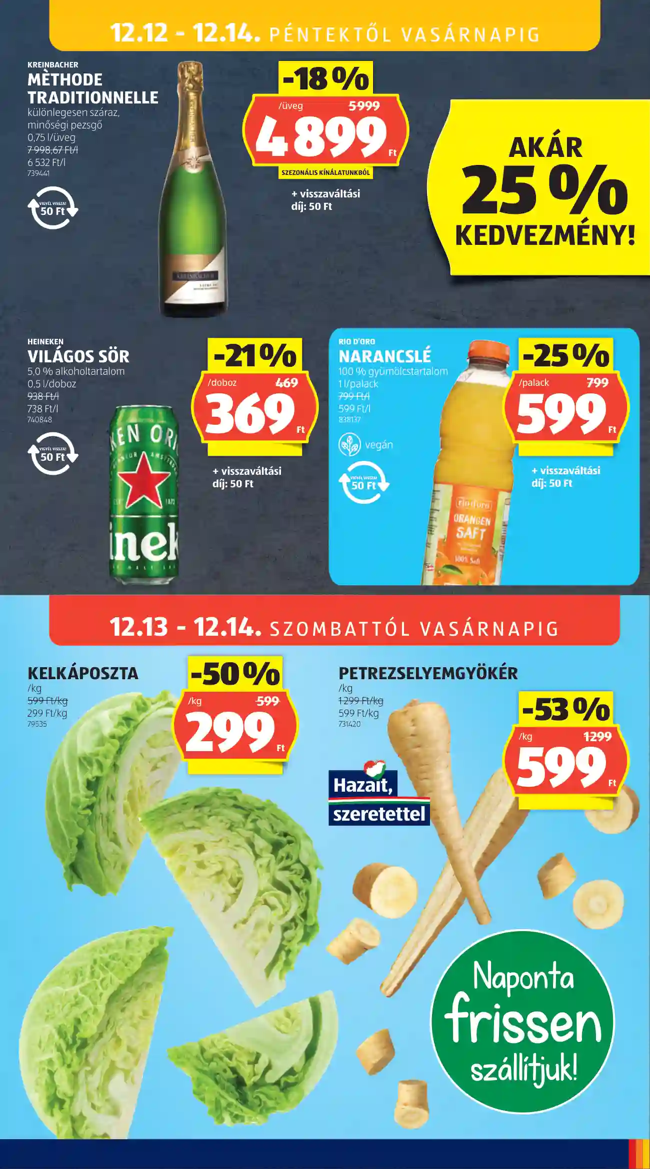 Aldi akciós újság 51. hét (36 oldal)