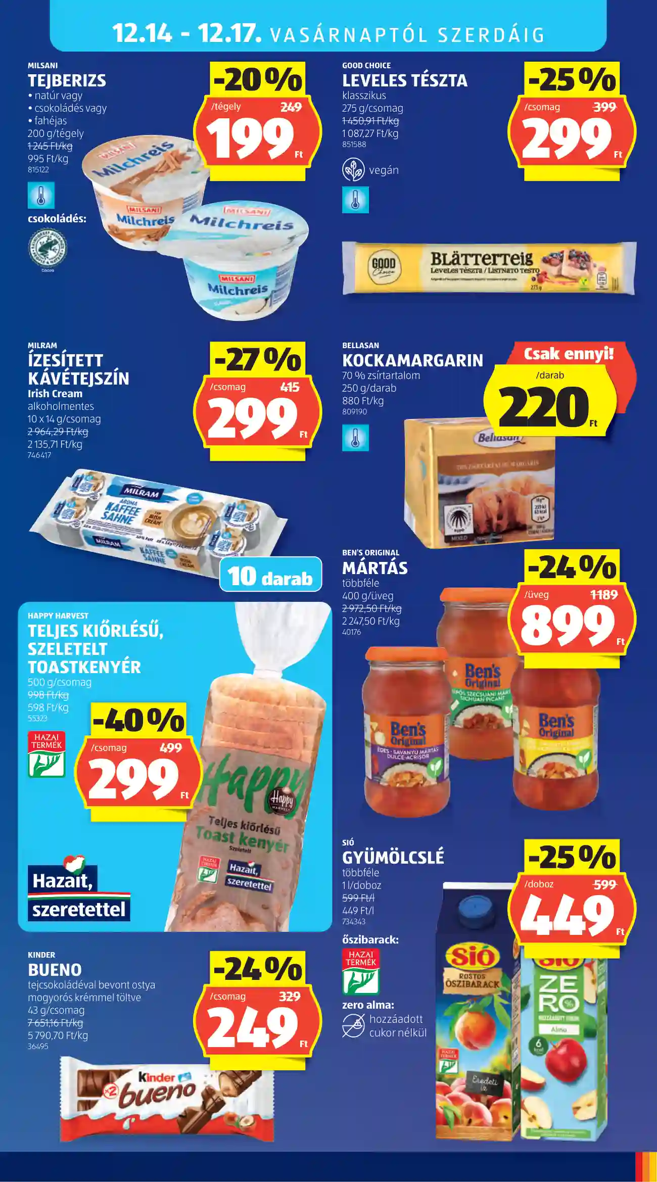 Aldi akciós újság 51. hét (38 oldal)