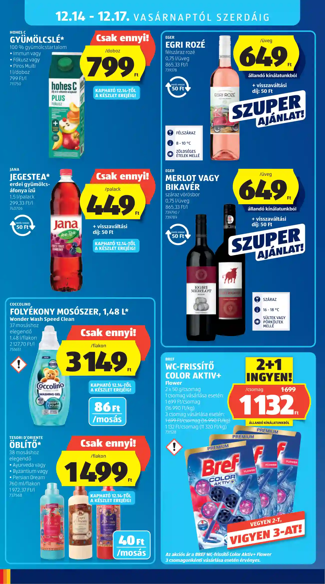 Aldi akciós újság 51. hét (39 oldal)