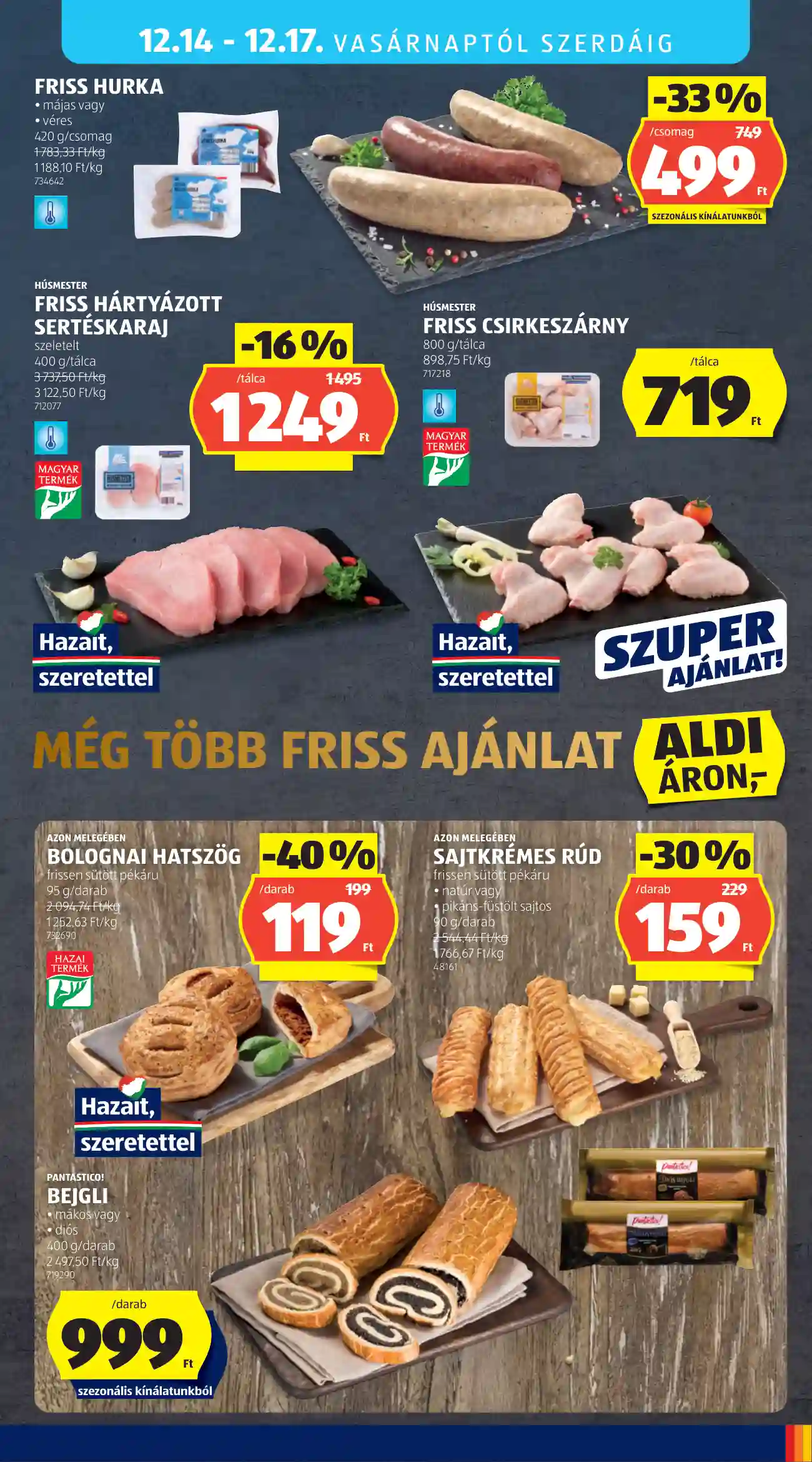 Aldi akciós újság 51. hét (40 oldal)