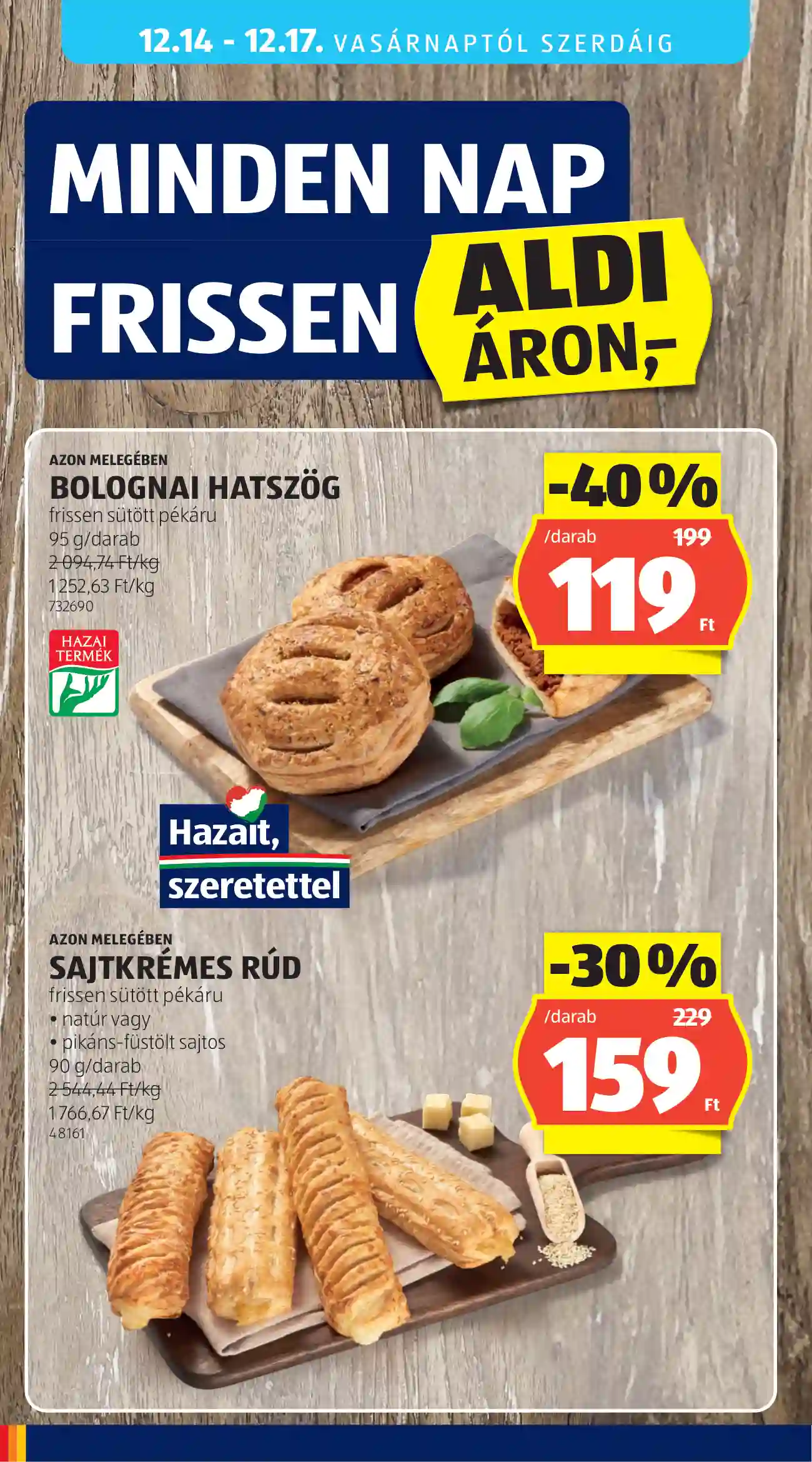 Aldi akciós újság 51. hét (45 oldal)