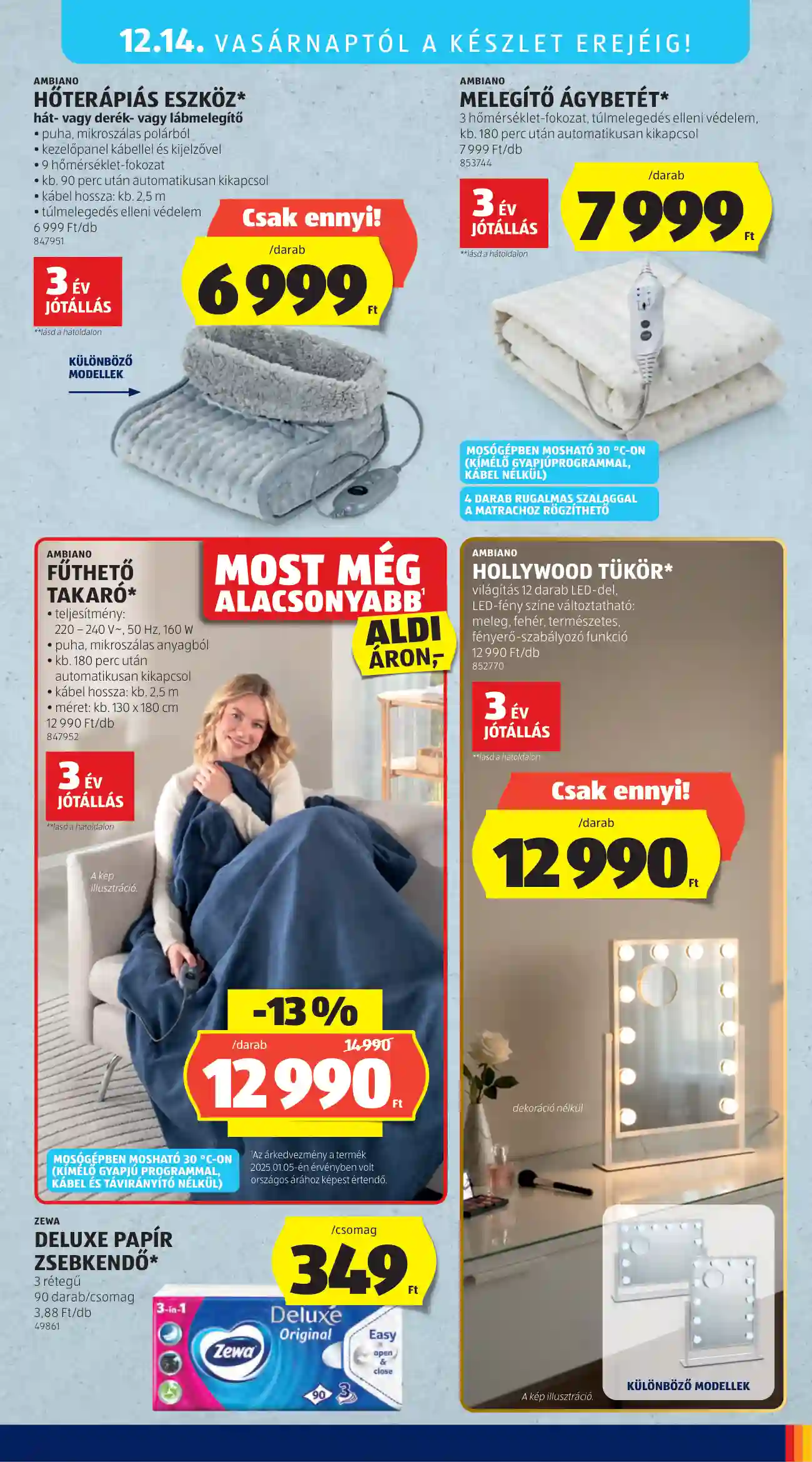 Aldi akciós újság 51. hét (58 oldal)