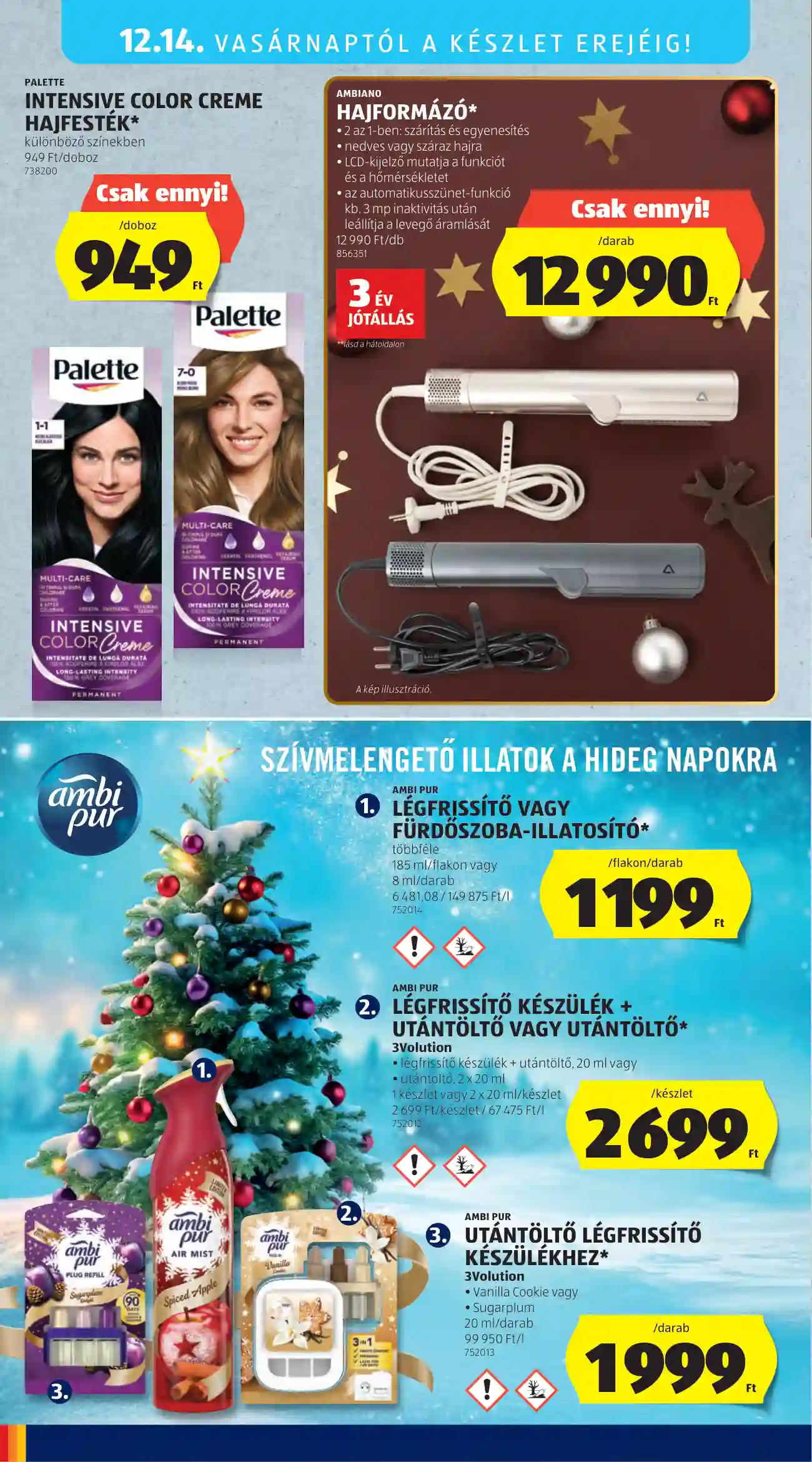 Aldi akciós újság 51. hét (59 oldal)
