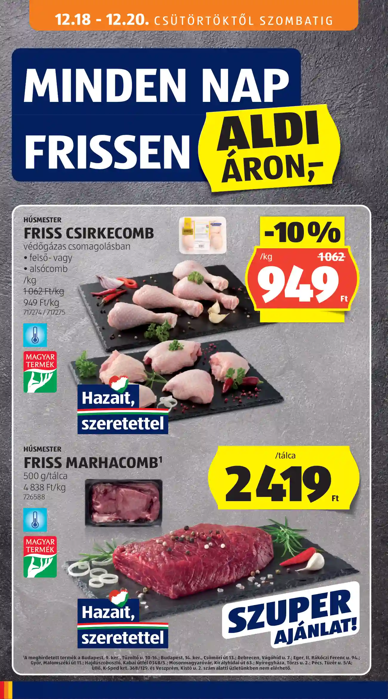 Aldi akciós újság 51. hét (8 oldal)