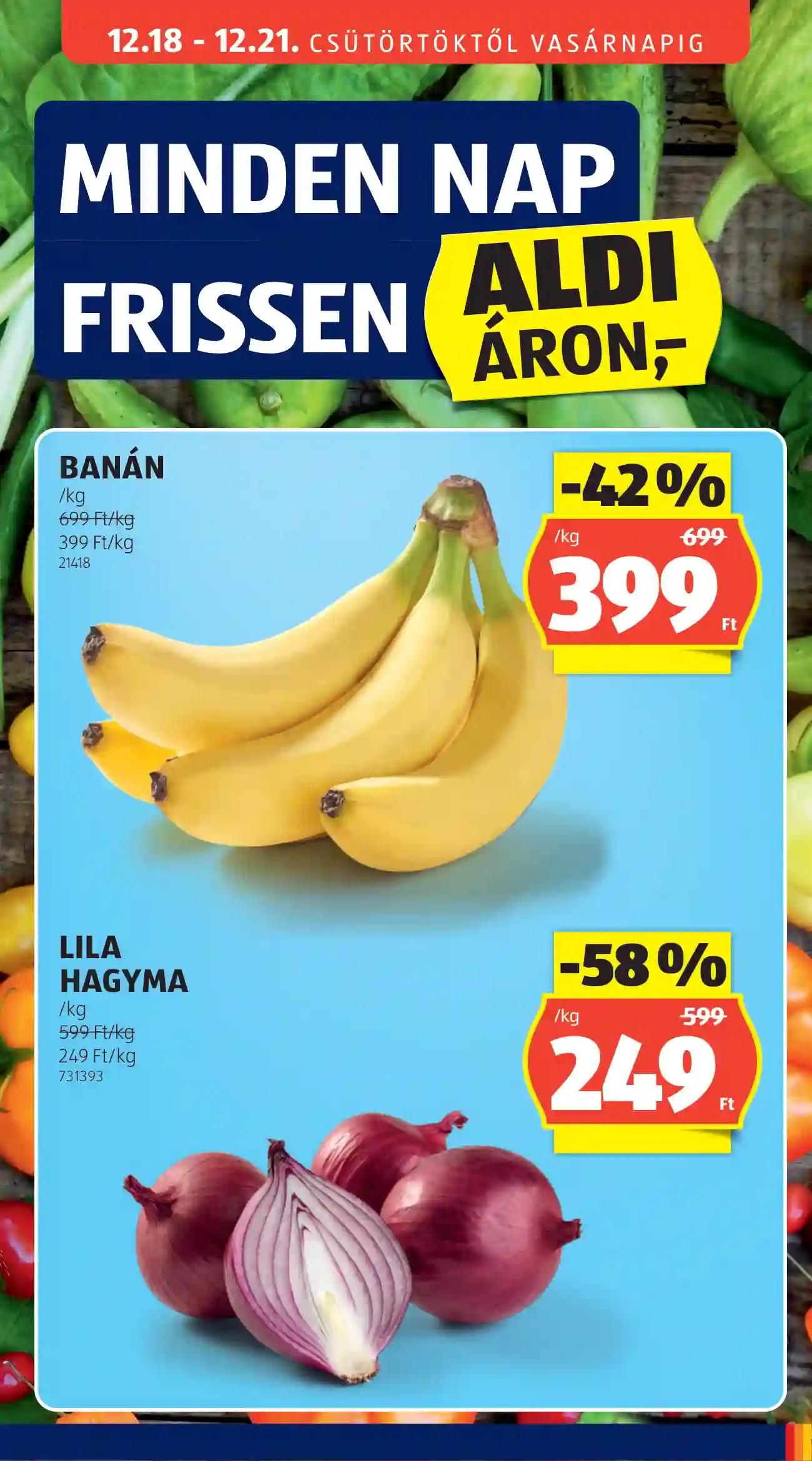 Aldi akciós újság 51. hét (9 oldal)