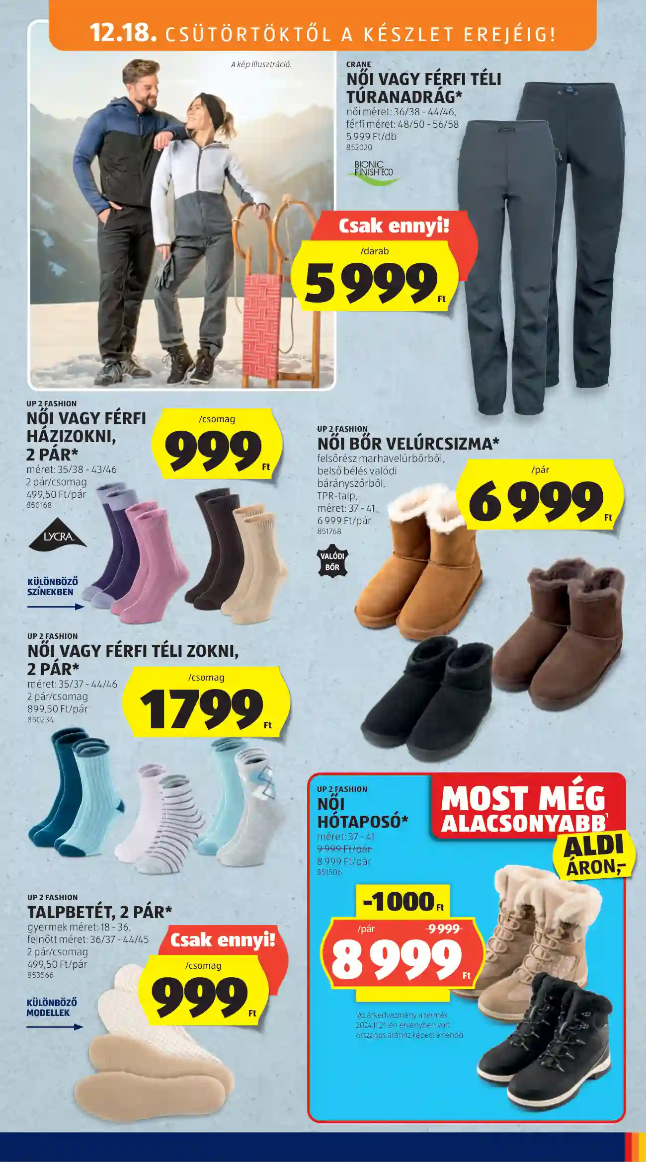 Aldi akciós újság 51. hét (22 oldal)