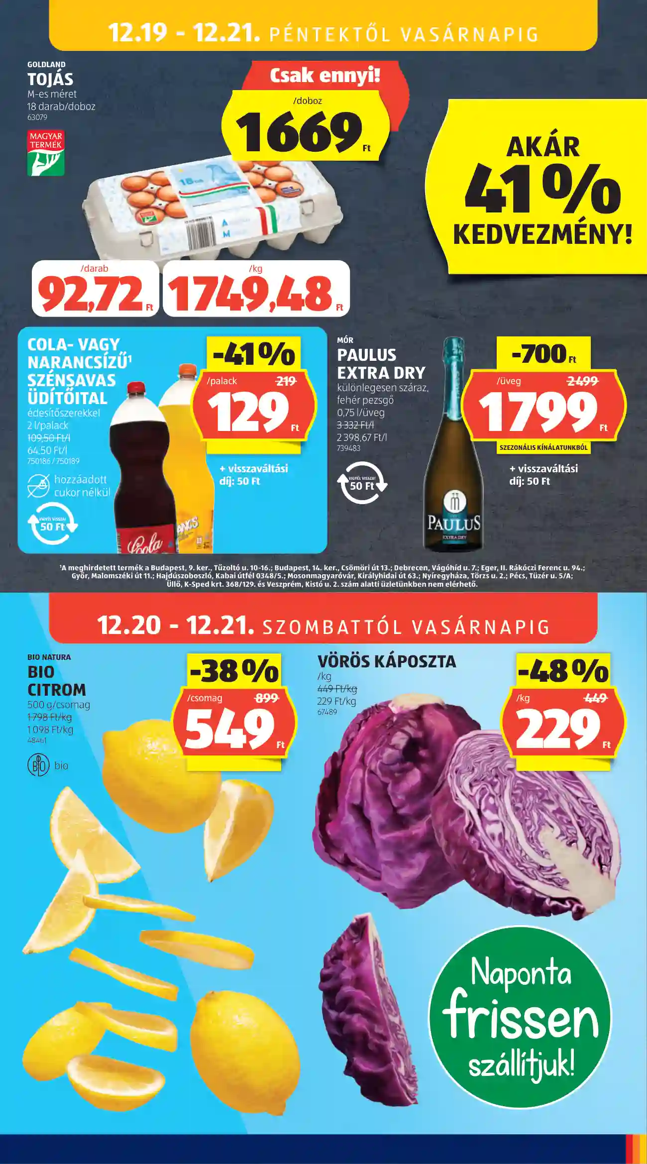 Aldi akciós újság 51. hét (33 oldal)