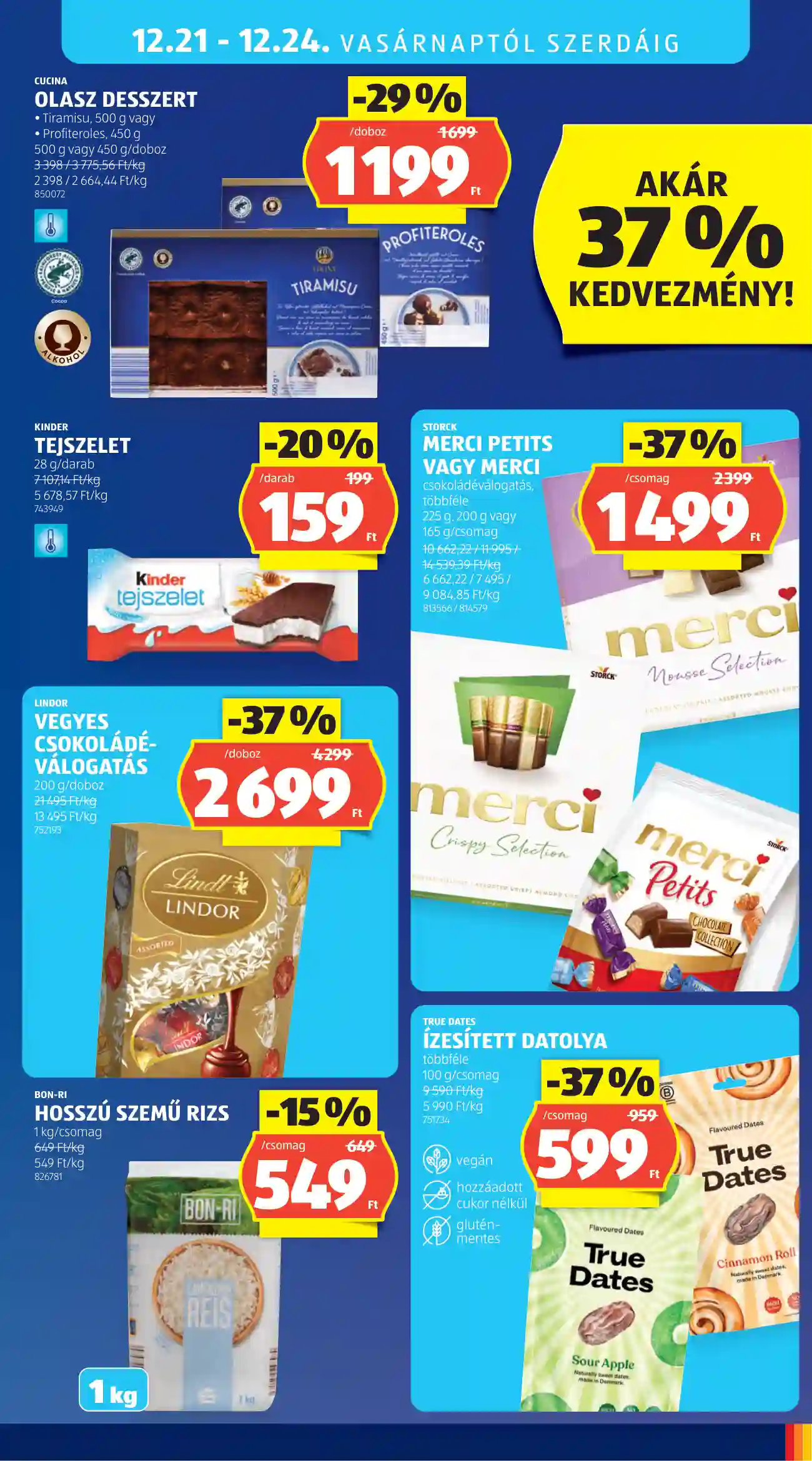 Aldi akciós újság 51. hét (38 oldal)
