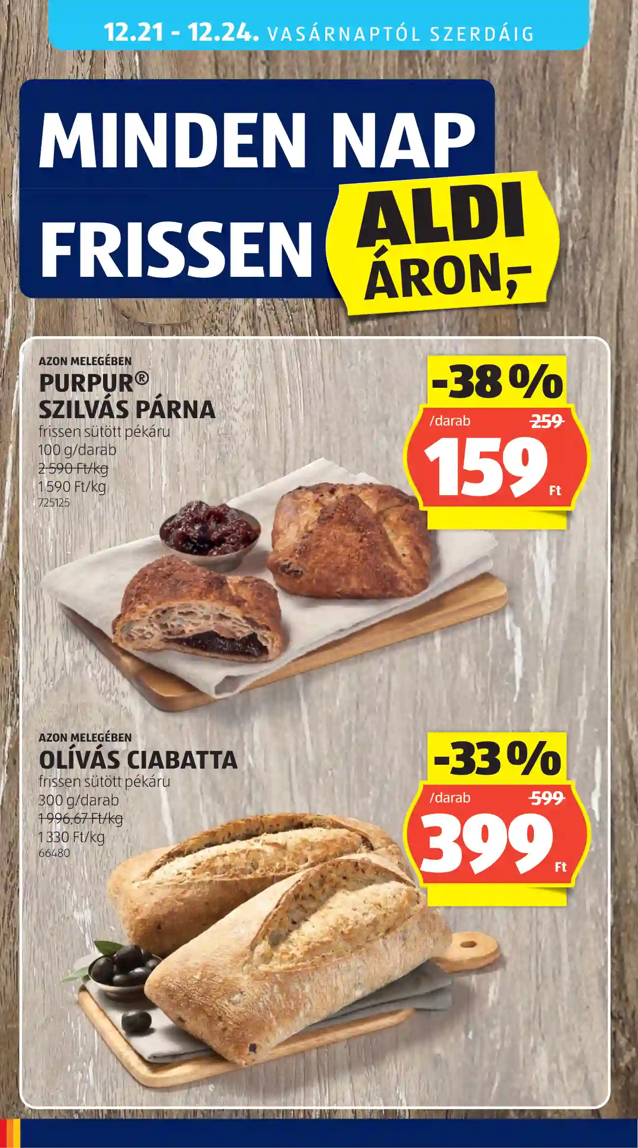 Aldi akciós újság 51. hét (41 oldal)