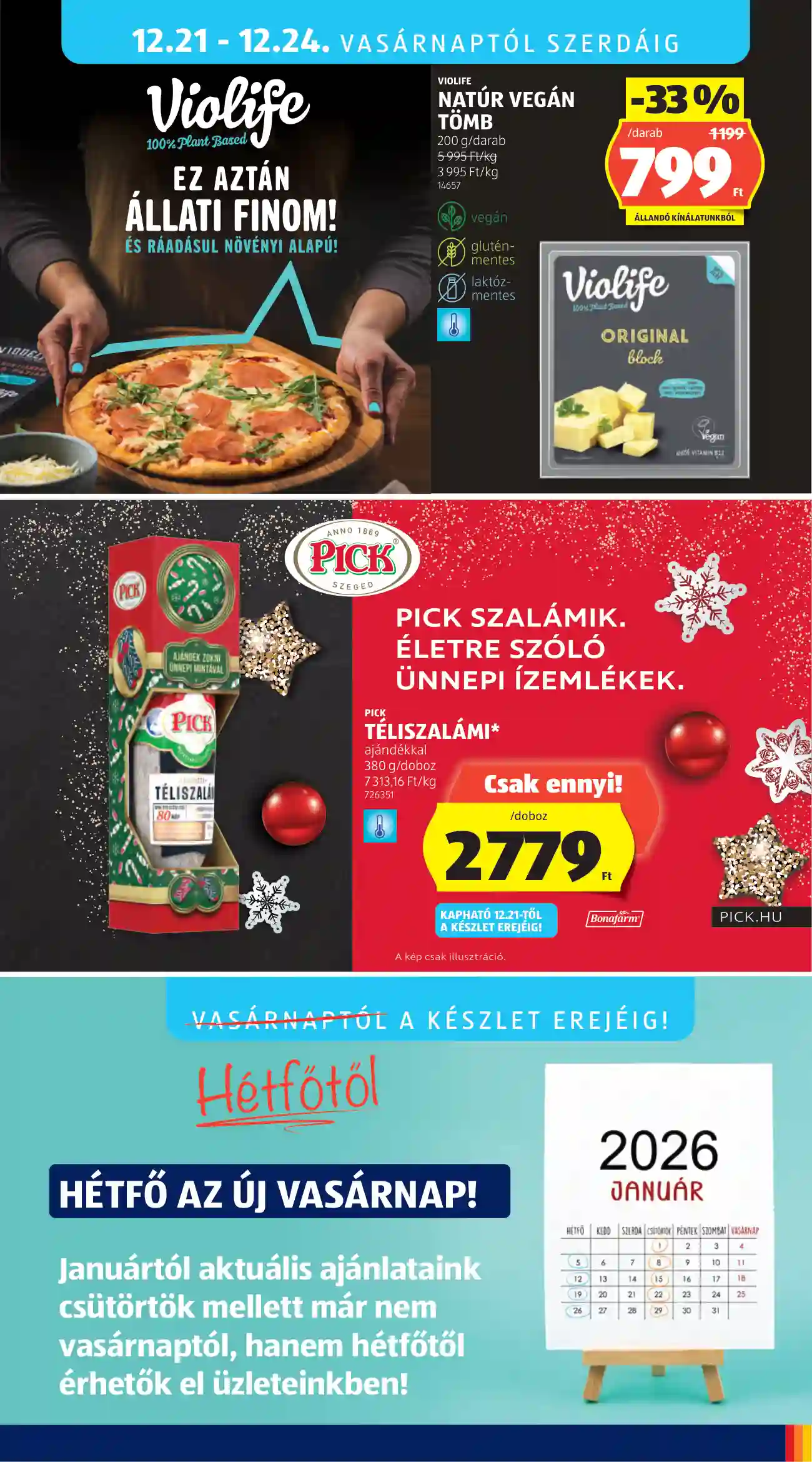 Aldi akciós újság 51. hét (47 oldal)