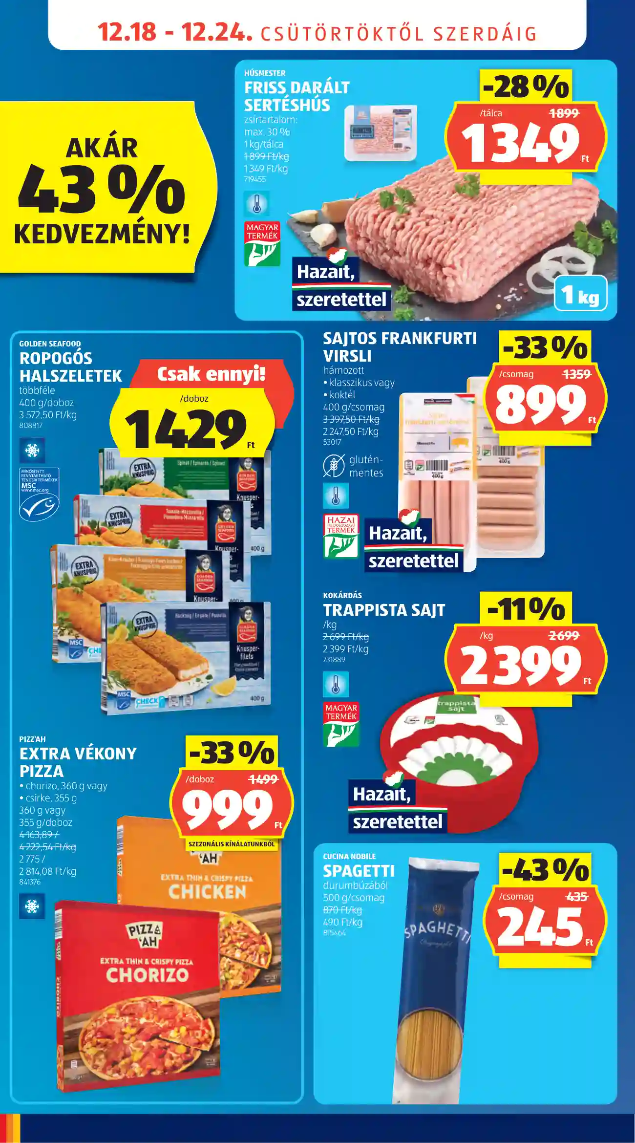 Aldi akciós újság 51. hét (6 oldal)