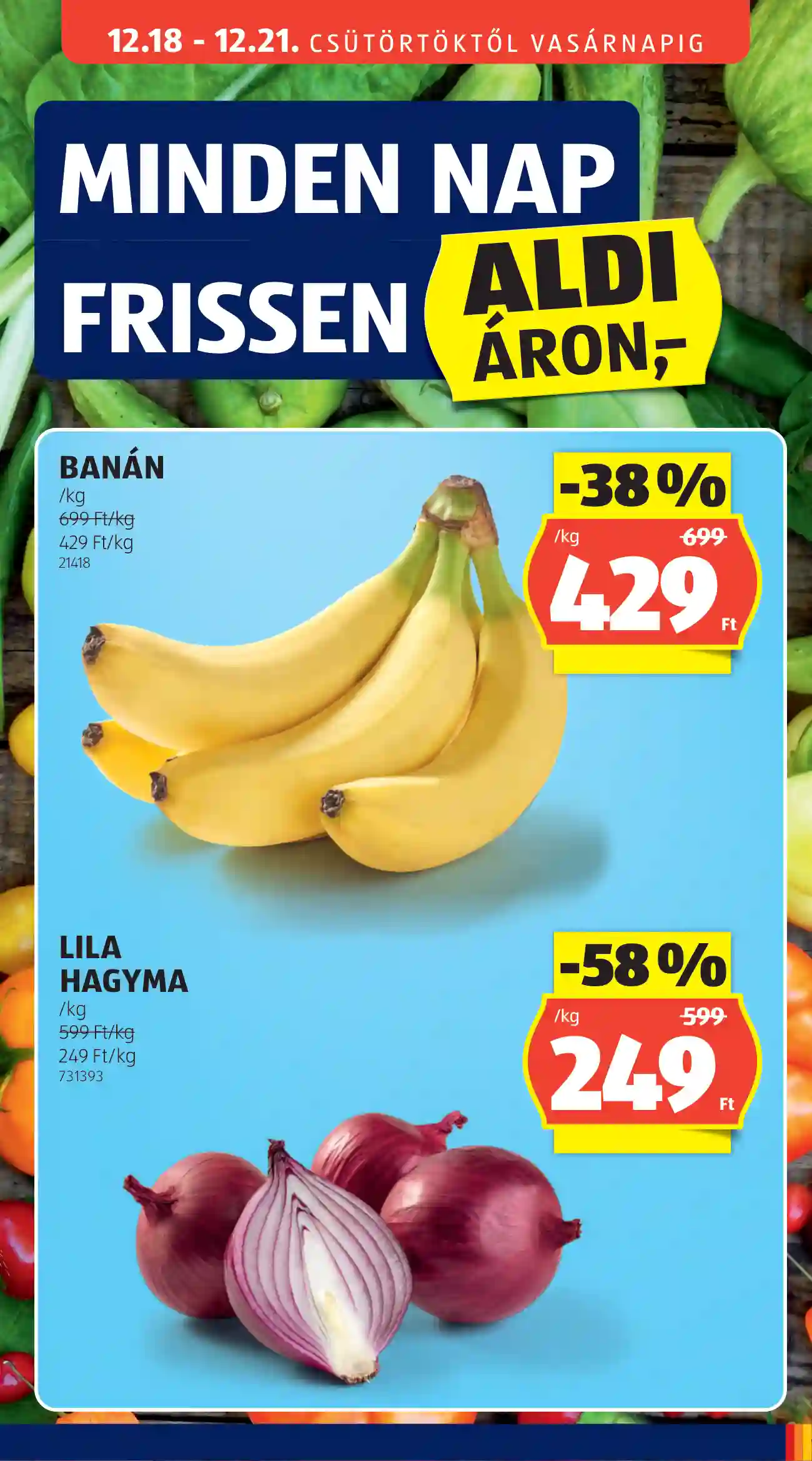 Aldi akciós újság 51. hét (9 oldal)