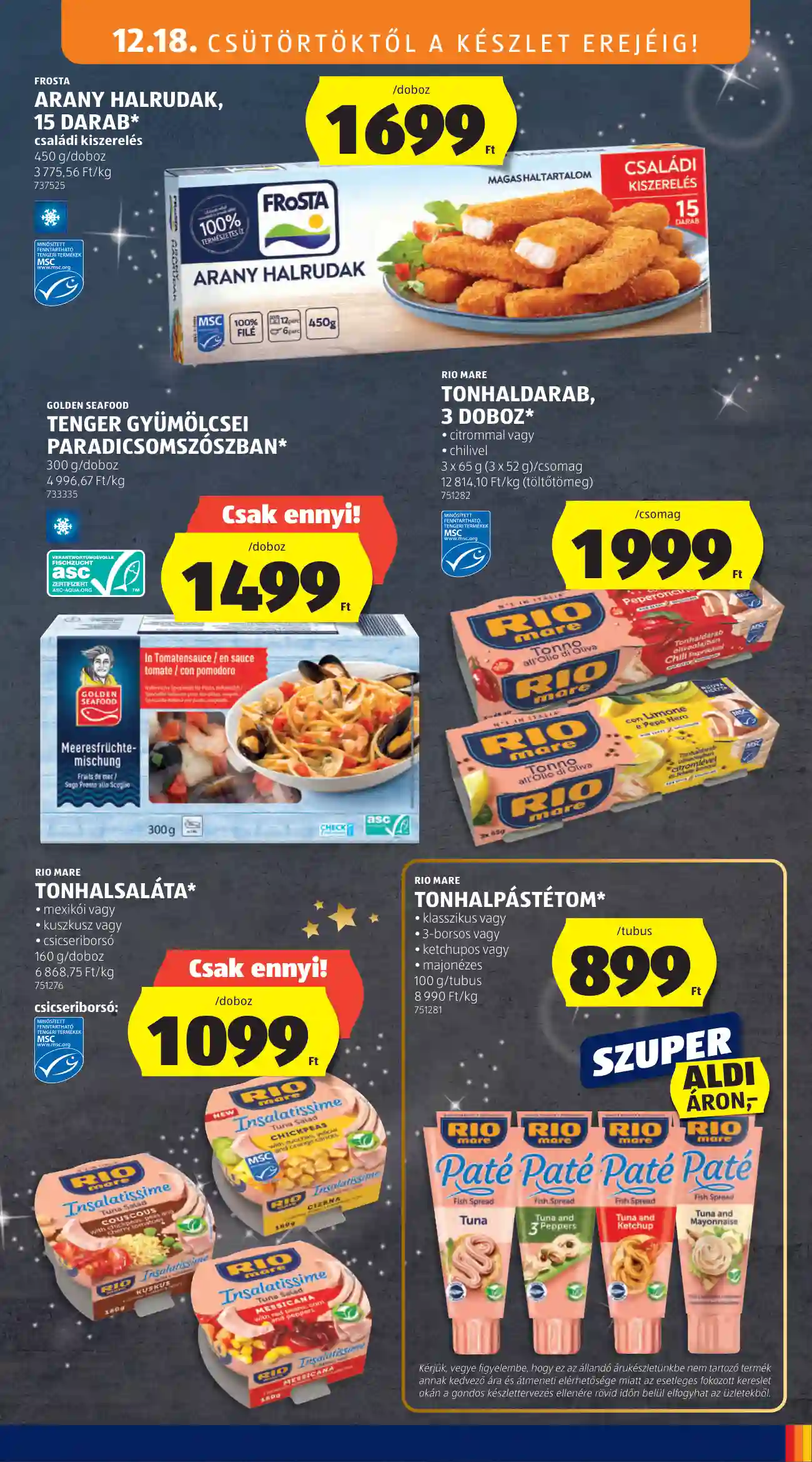 Aldi akciós újság 51. hét (11 oldal)