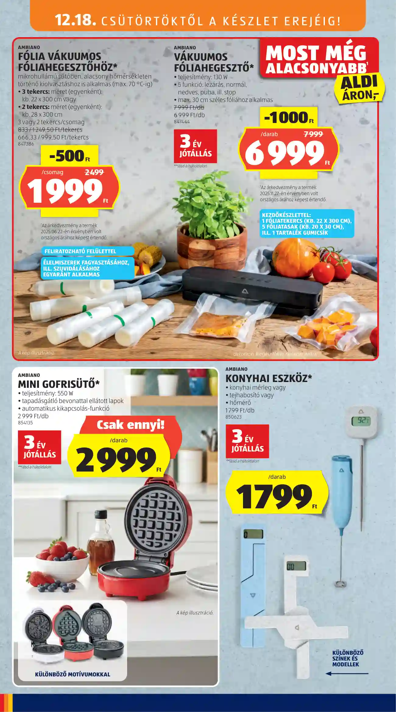 Aldi akciós újság 51. hét (19 oldal)