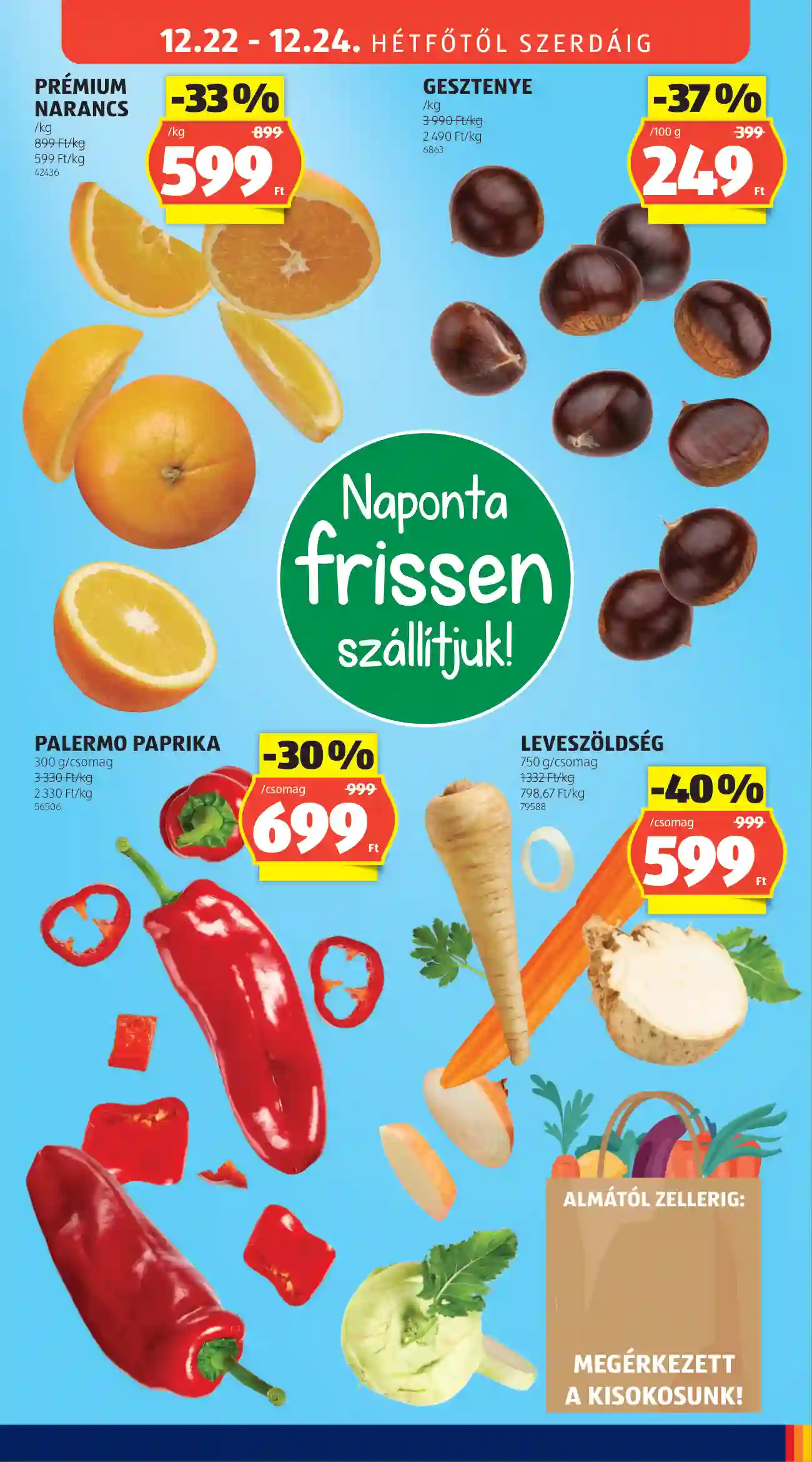 Aldi akciós újság 51. hét (38 oldal)