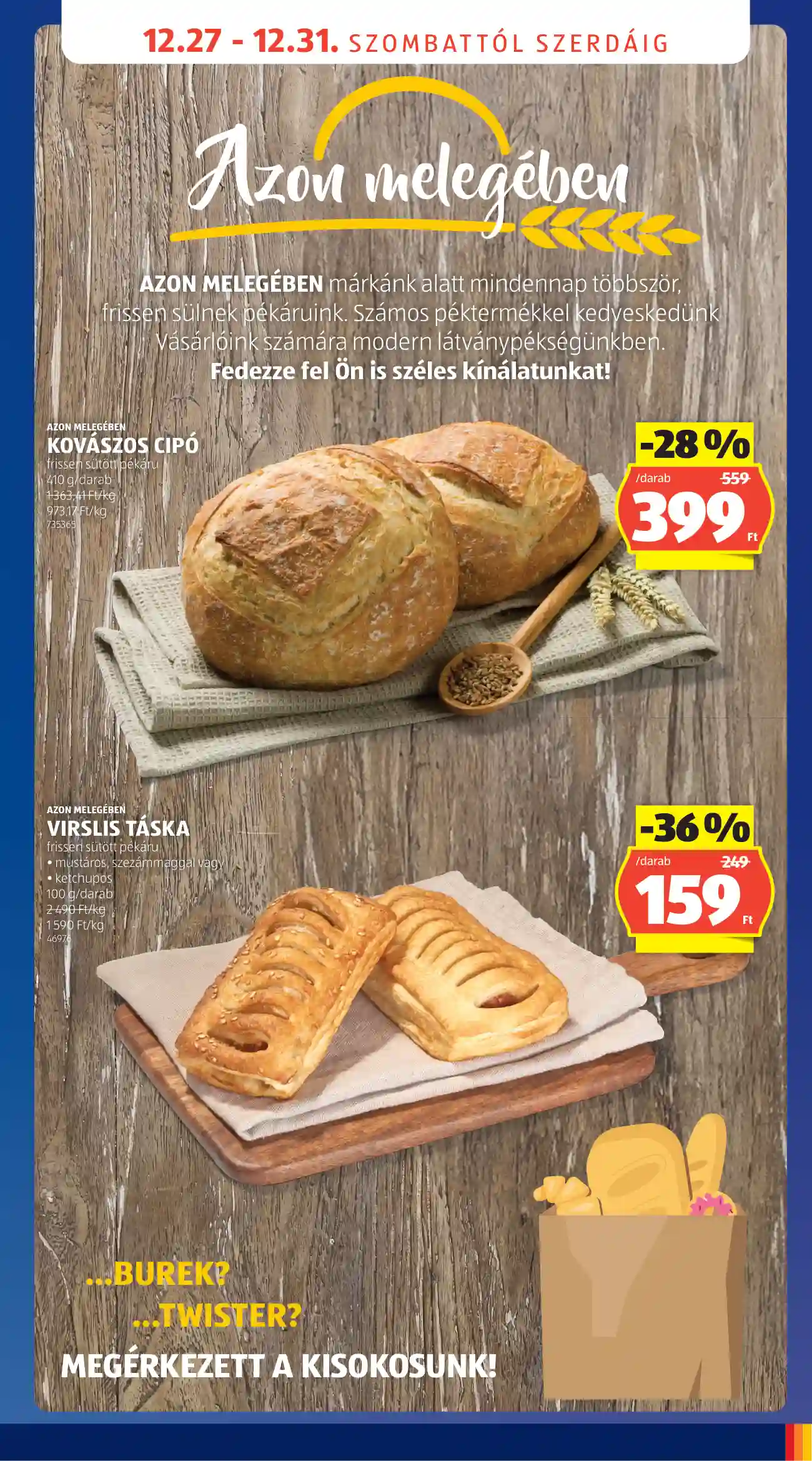 Aldi akciós újság 52. hét (11 oldal)
