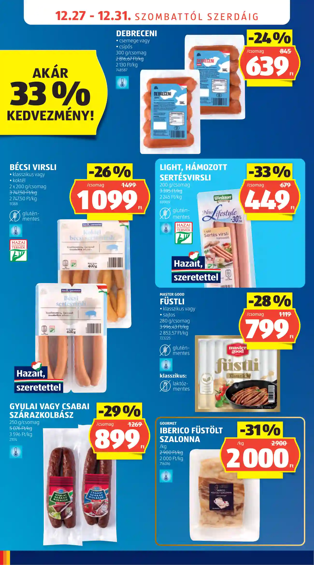 Aldi akciós újság 52. hét (15 oldal)
