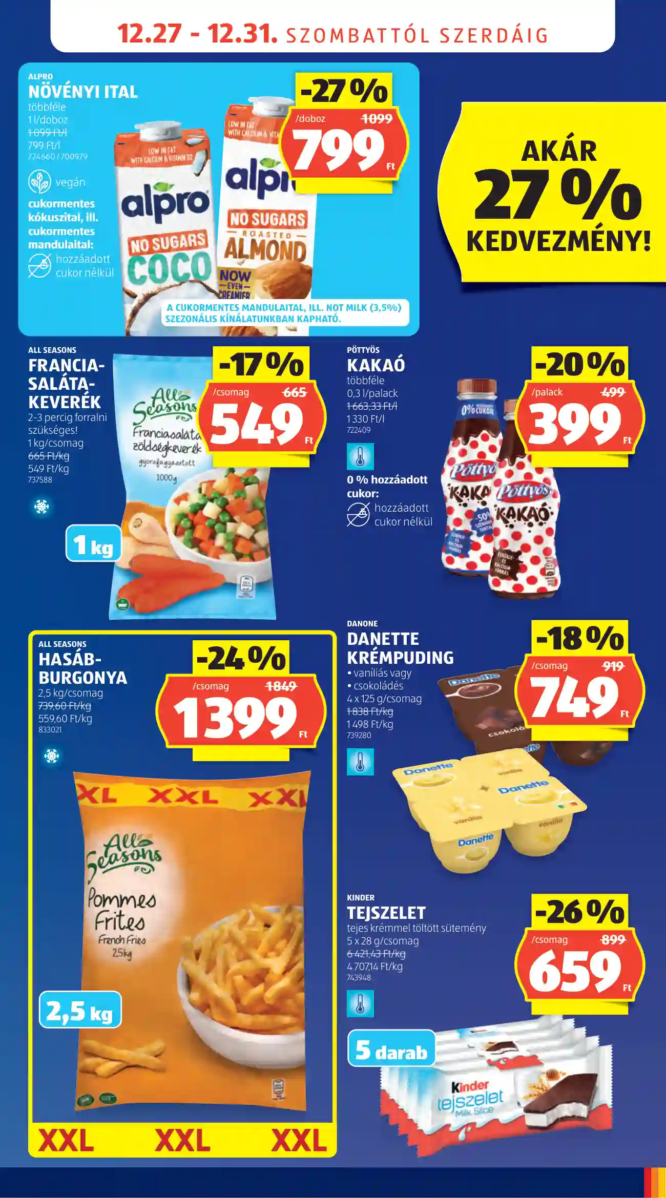 Aldi akciós újság 52. hét (16 oldal)