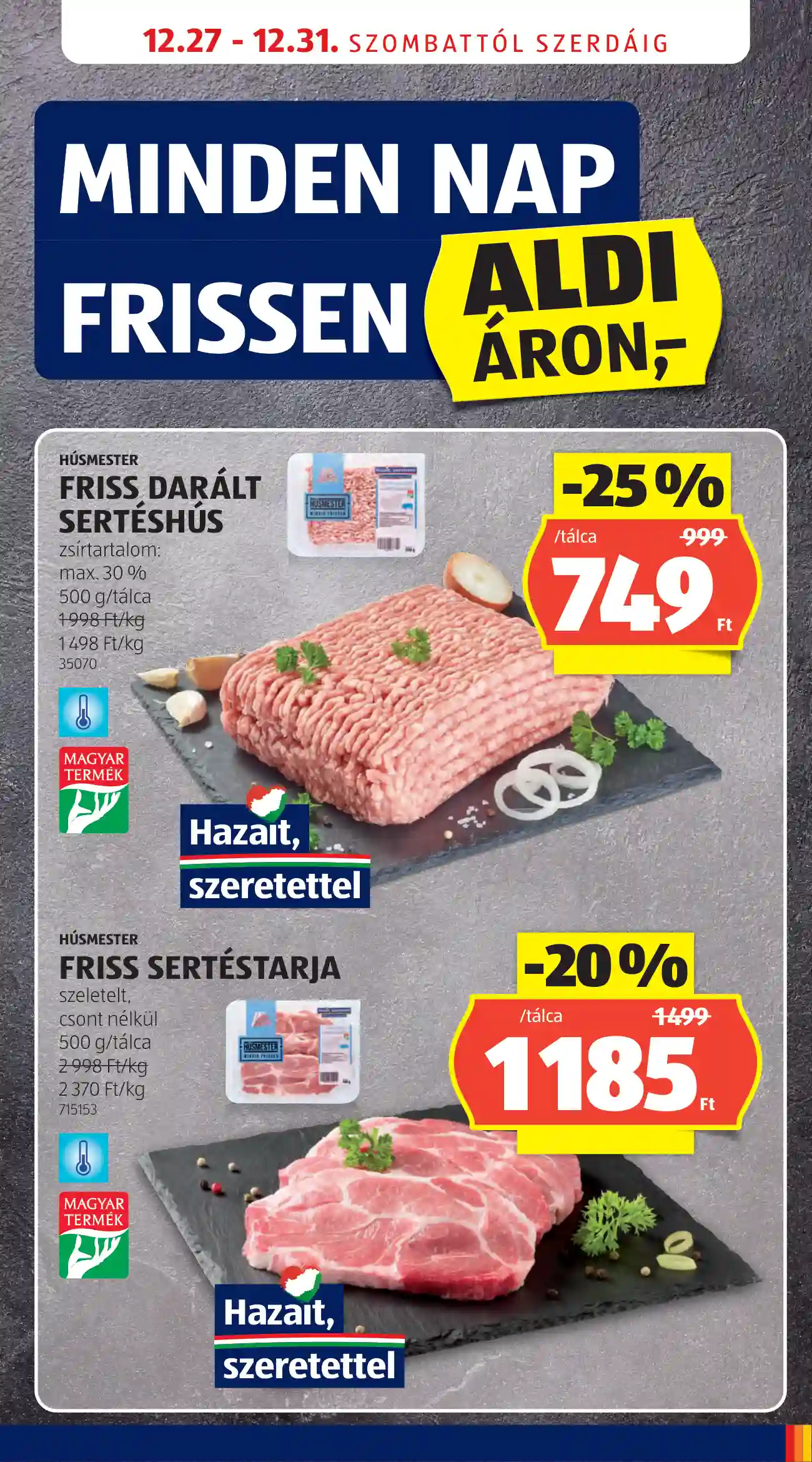 Aldi akciós újság 52. hét (20 oldal)
