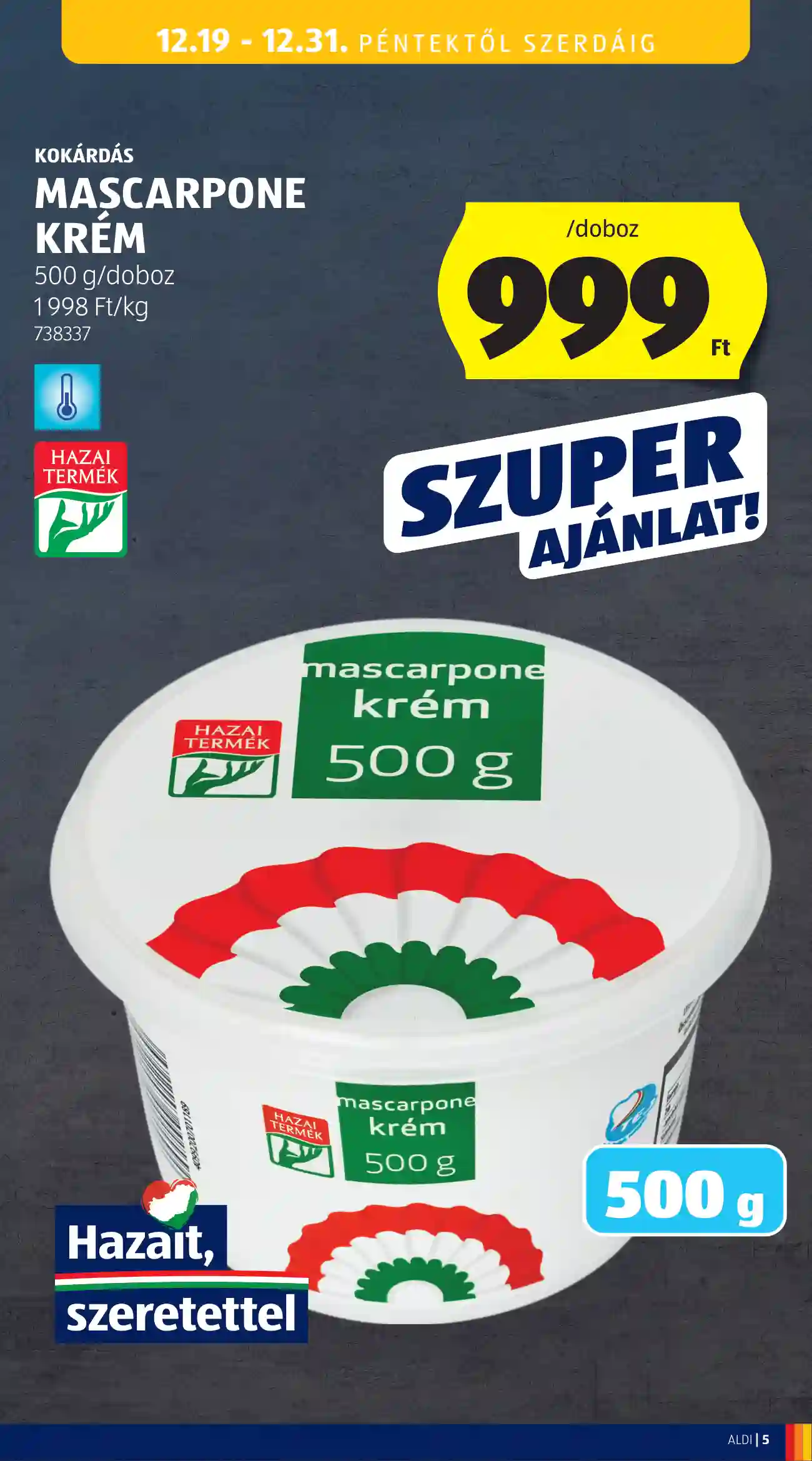 Aldi akciós újság 52. hét (9 oldal)