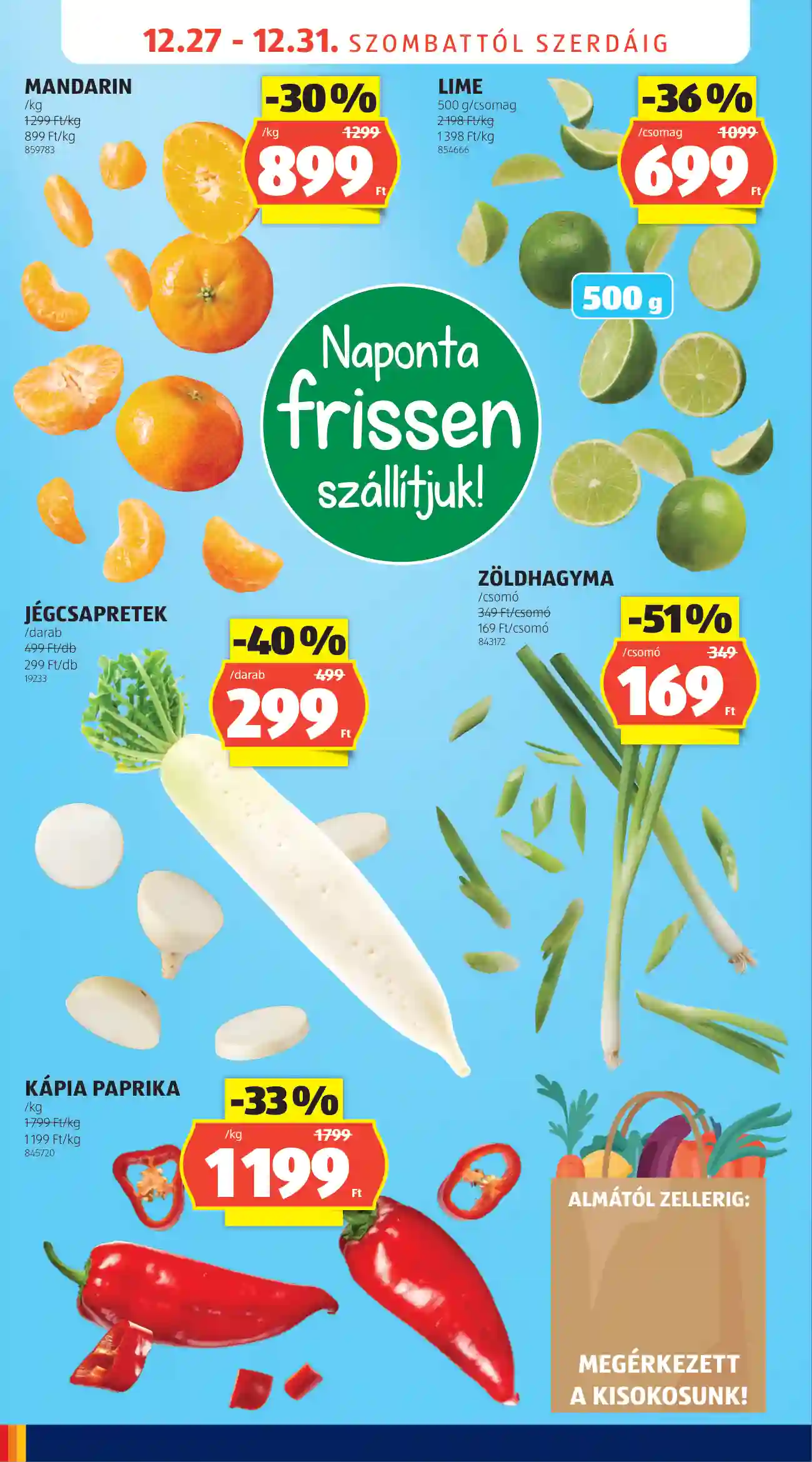 Aldi akciós újság 52. hét (10 oldal)