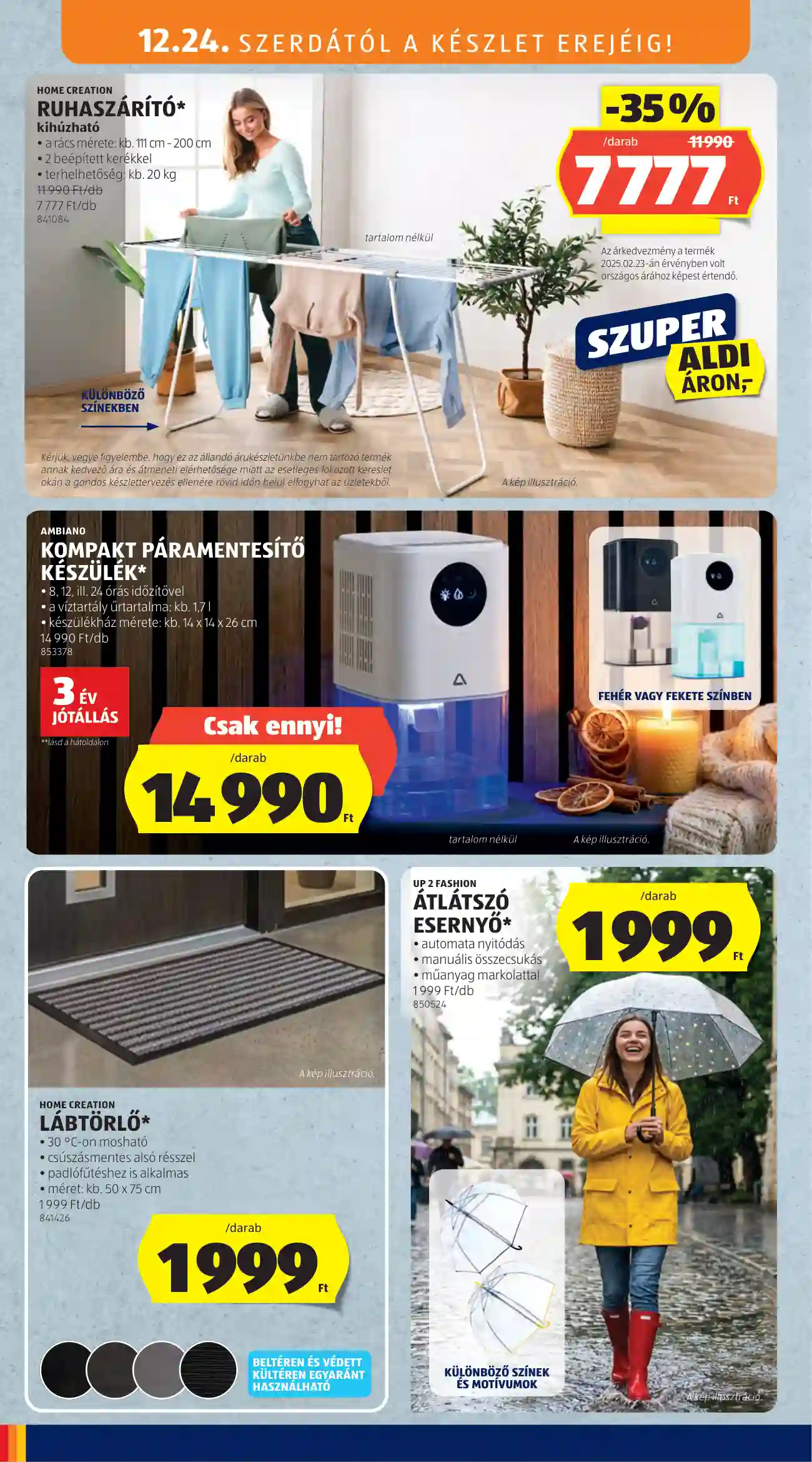 Aldi akciós újság 52. hét (38 oldal)