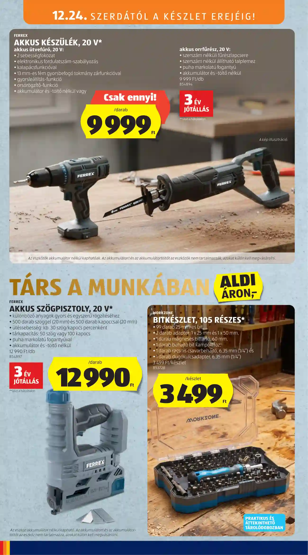 Aldi akciós újság 52. hét (40 oldal)