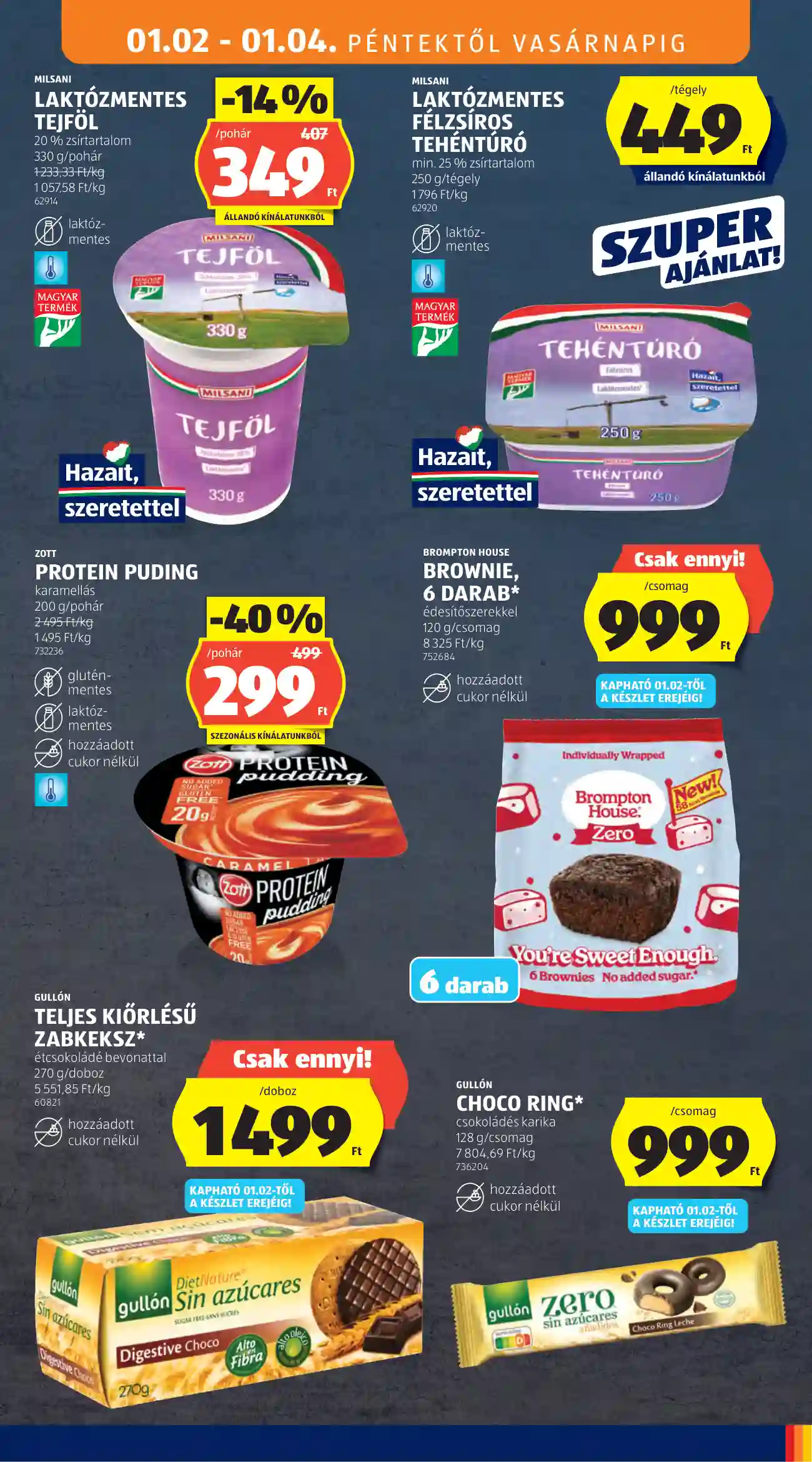 Aldi akciós újság 1. hét (9 oldal)