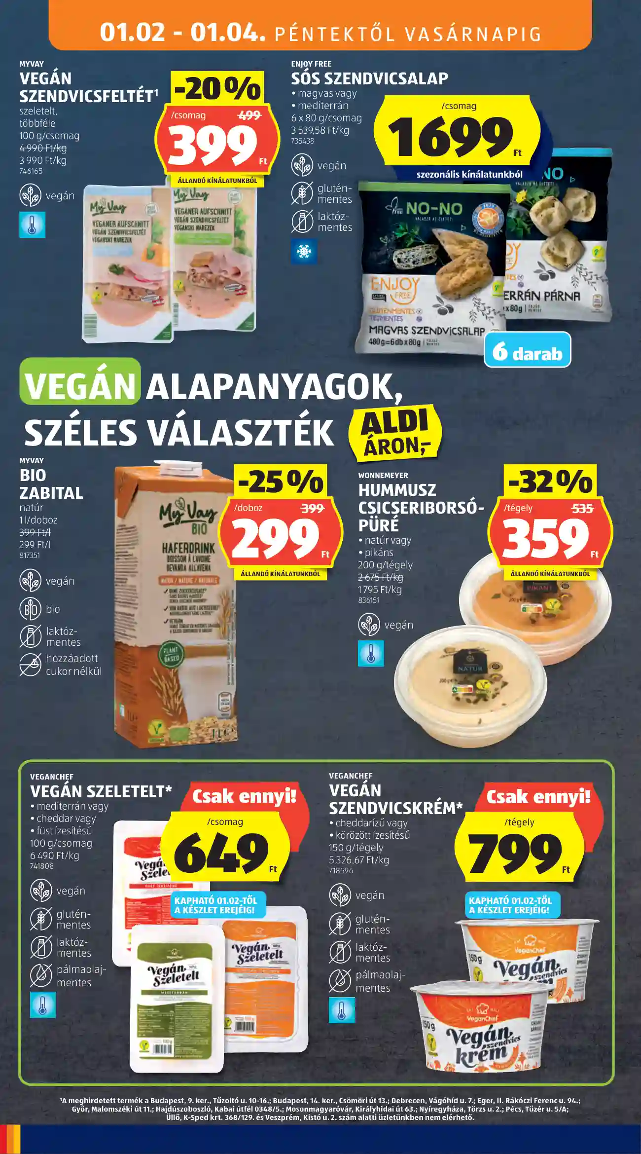 Aldi akciós újság 1. hét (10 oldal)