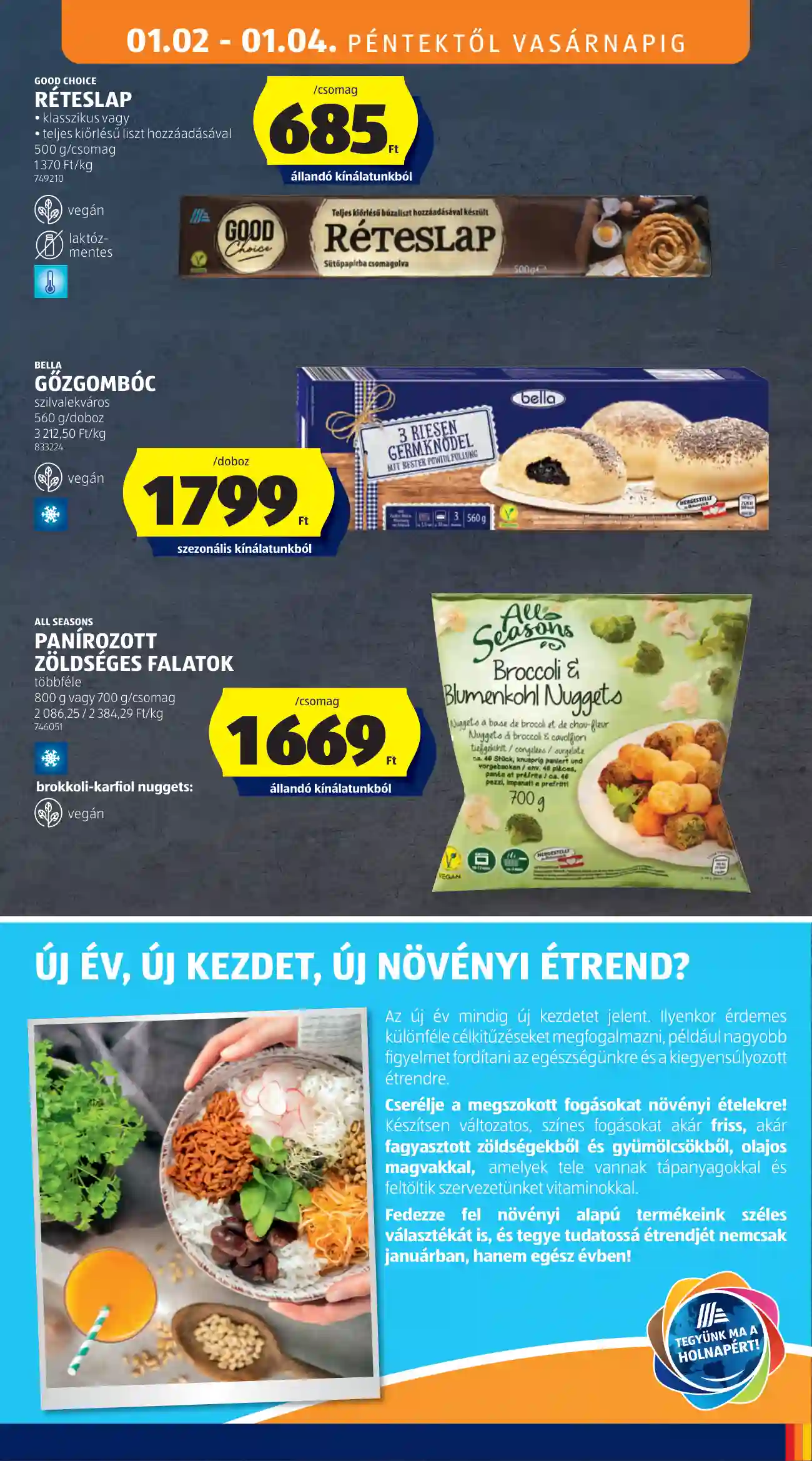 Aldi akciós újság 1. hét (11 oldal)