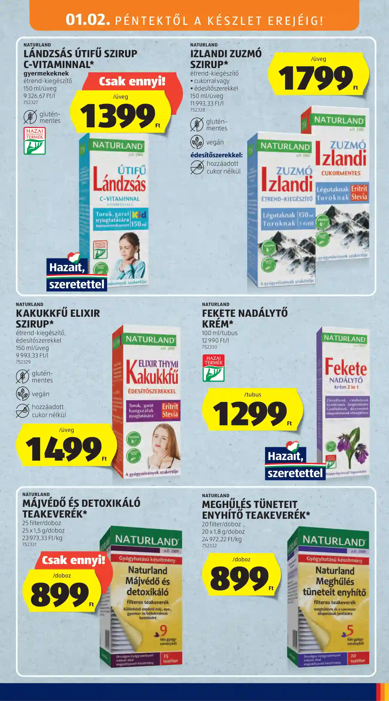 Aldi akciós újság 1. hét (16 oldal)