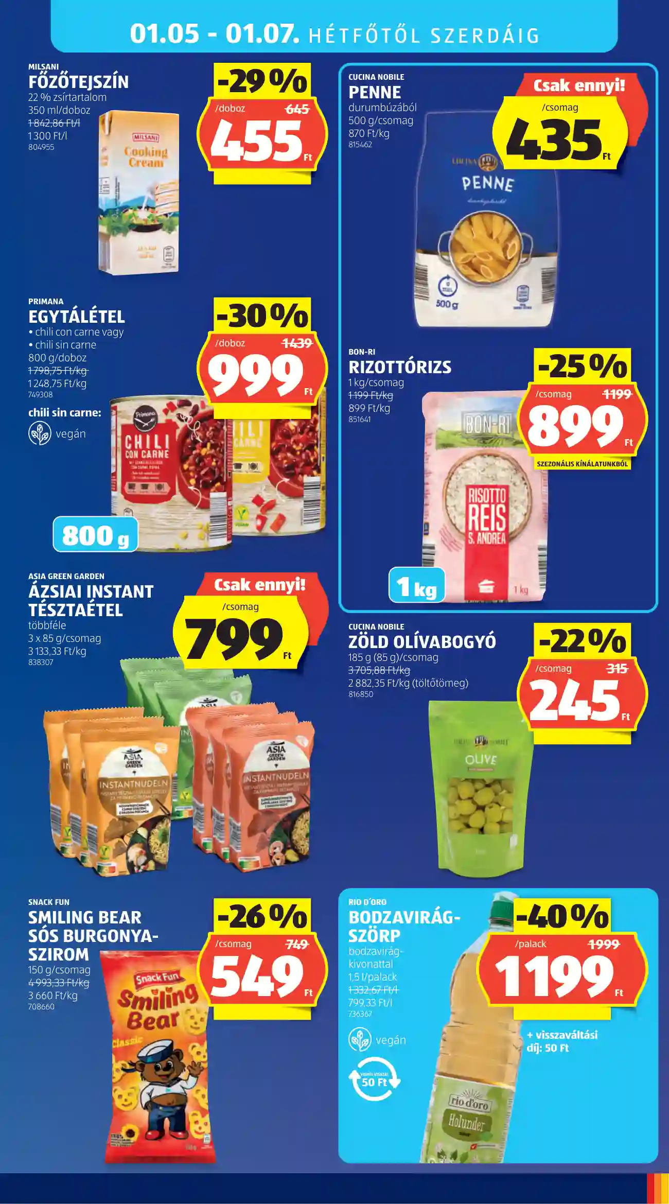 Aldi akciós újság 1. hét (22 oldal)