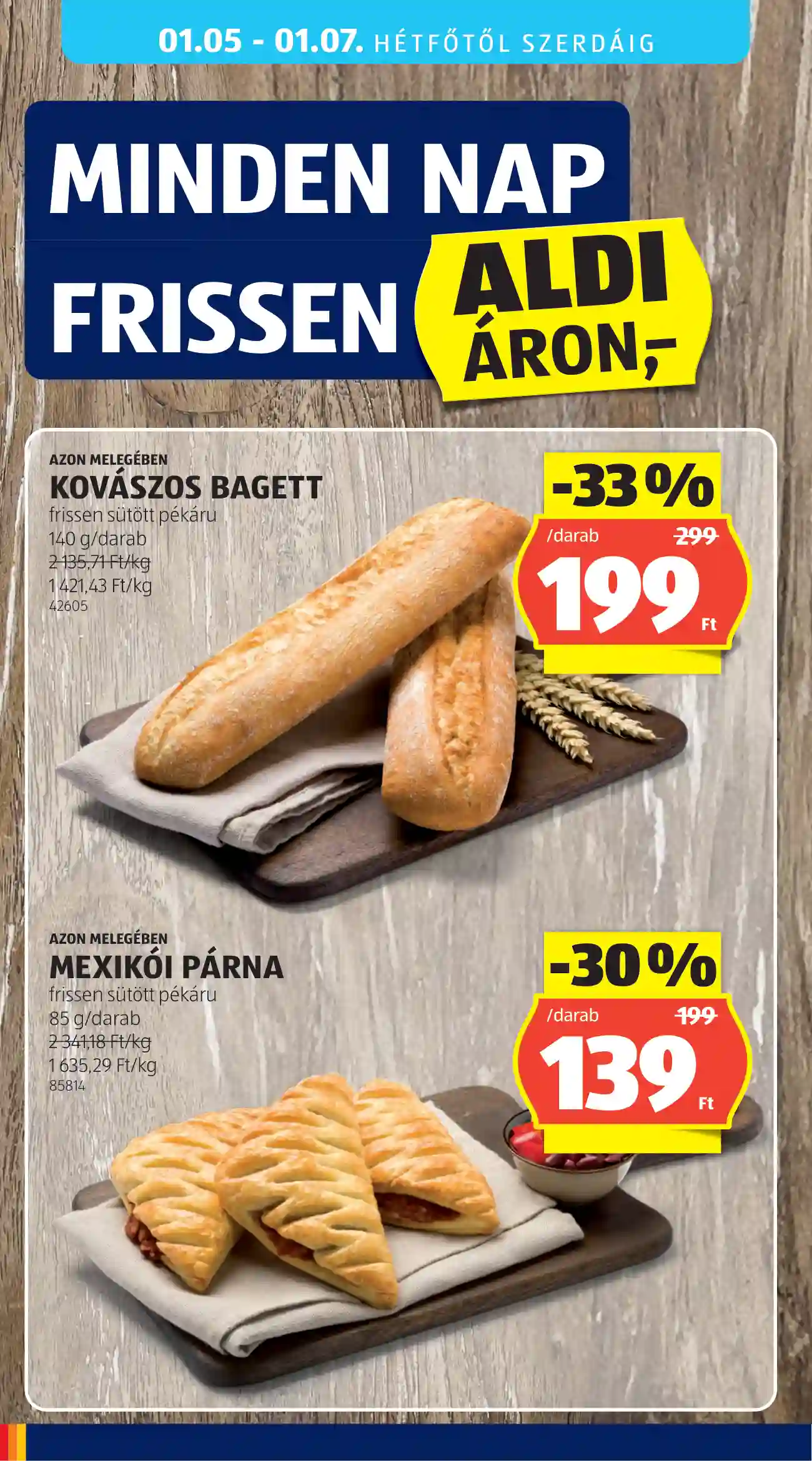 Aldi akciós újság 1. hét (23 oldal)