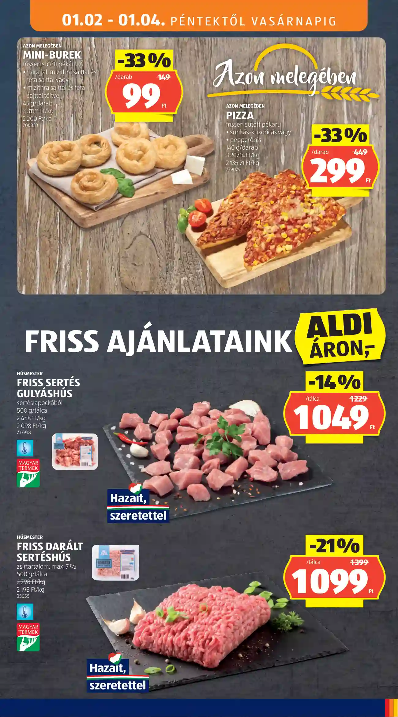 Aldi akciós újság 1. hét (35 oldal)