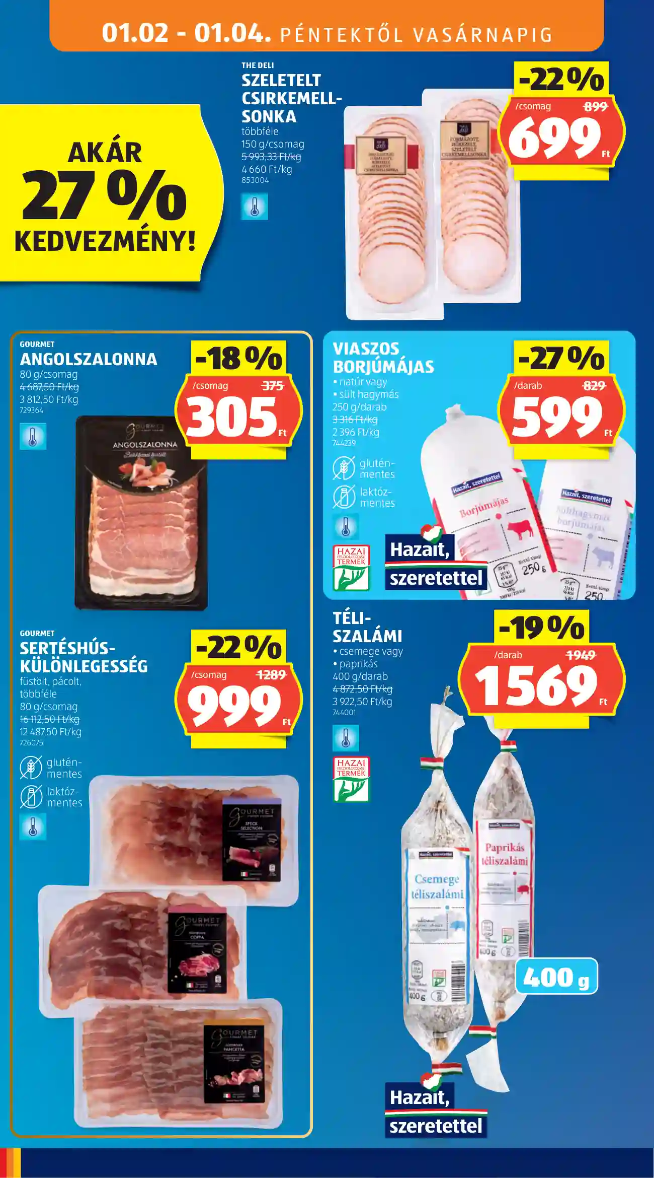 Aldi akciós újság 1. hét (36 oldal)